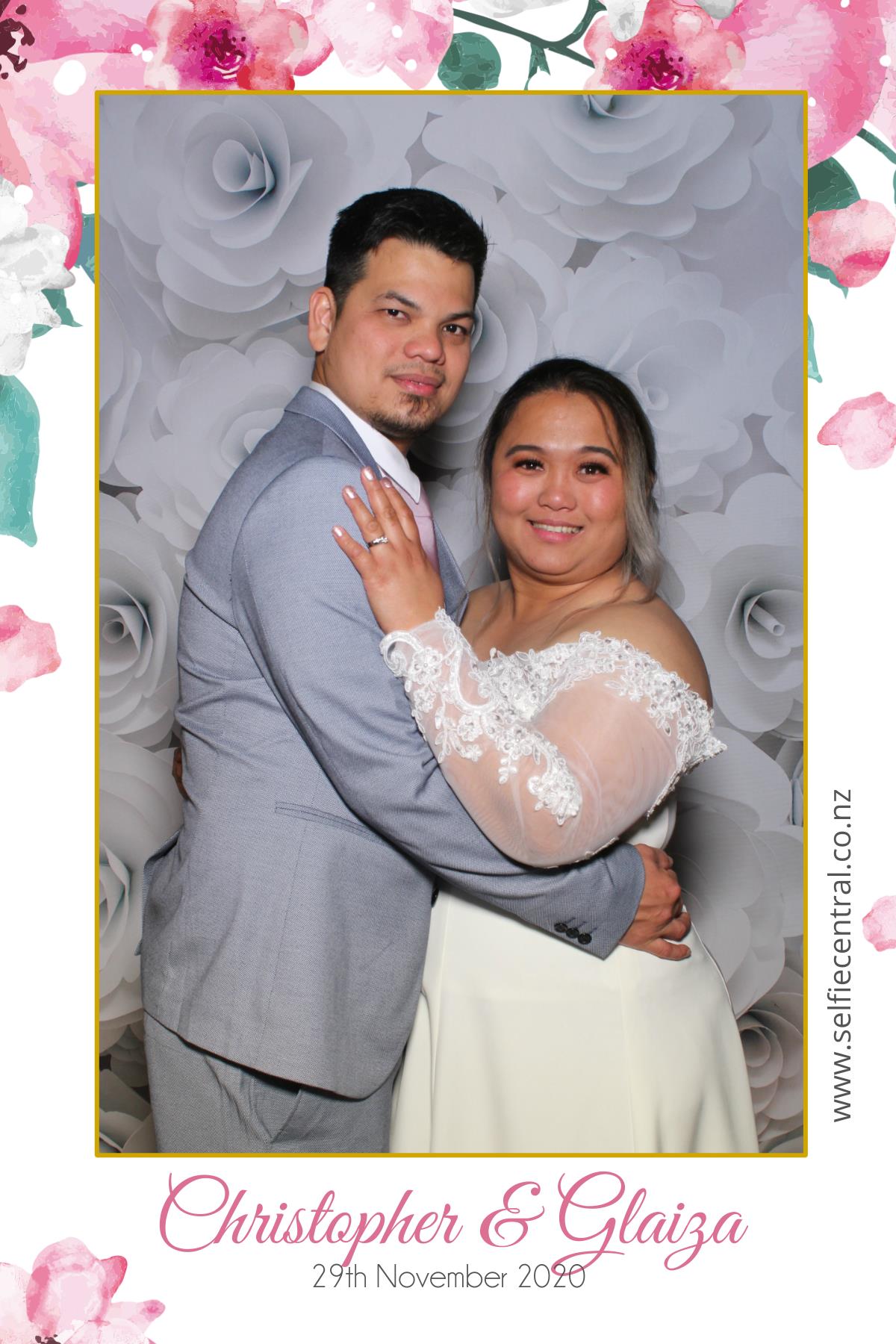 Christopher and Glaiza's Wedding | View more photos from the event at gallery.photobooth.co.nz/u/SelfieCentral/Christopher-and-Glaizas-Wedding