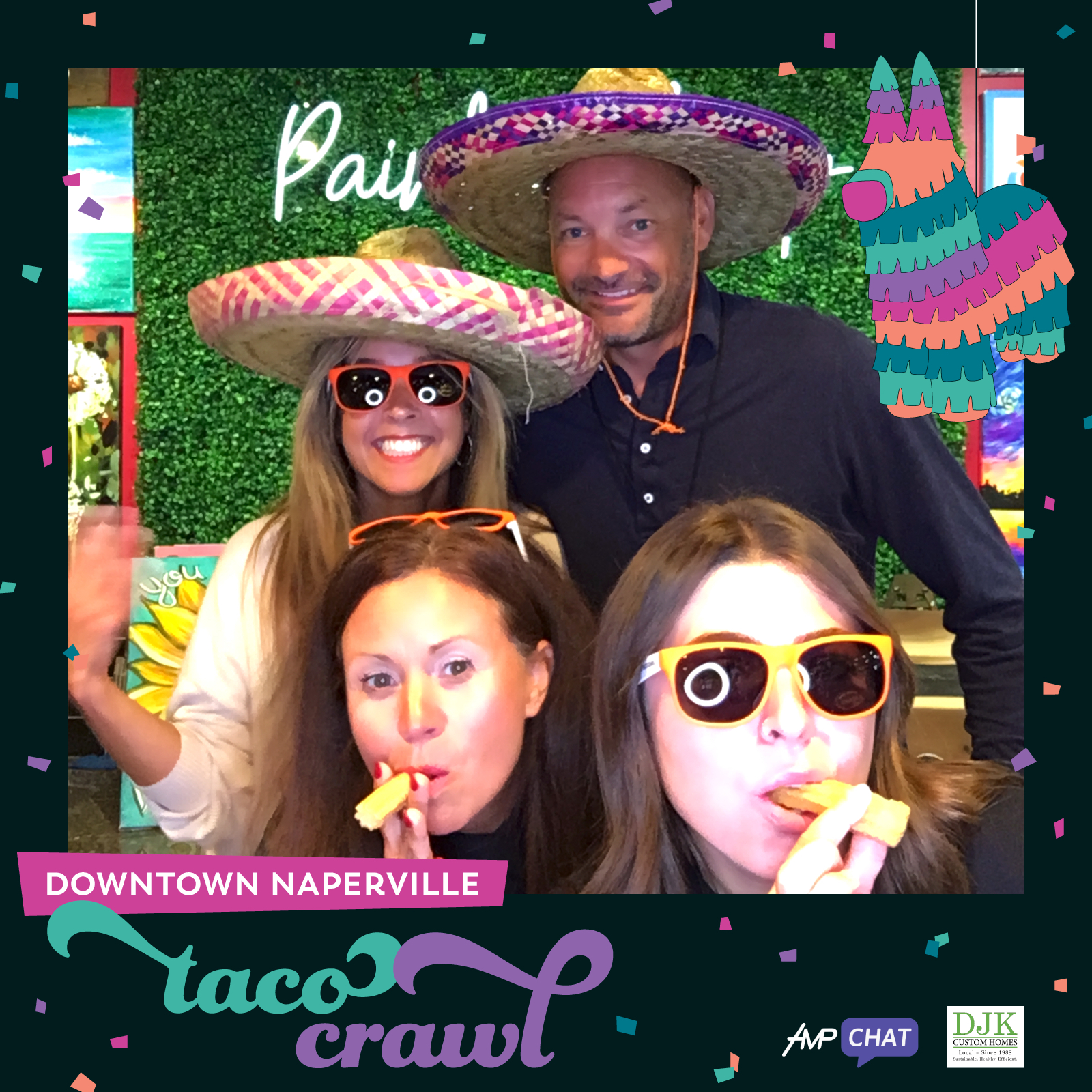 Downtown Naperville Taco Crawl | View more photos from the event at events.alfrescophoto.com/u/AlfrescoPhoto/Downtown-Naperville-Taco-Crawl