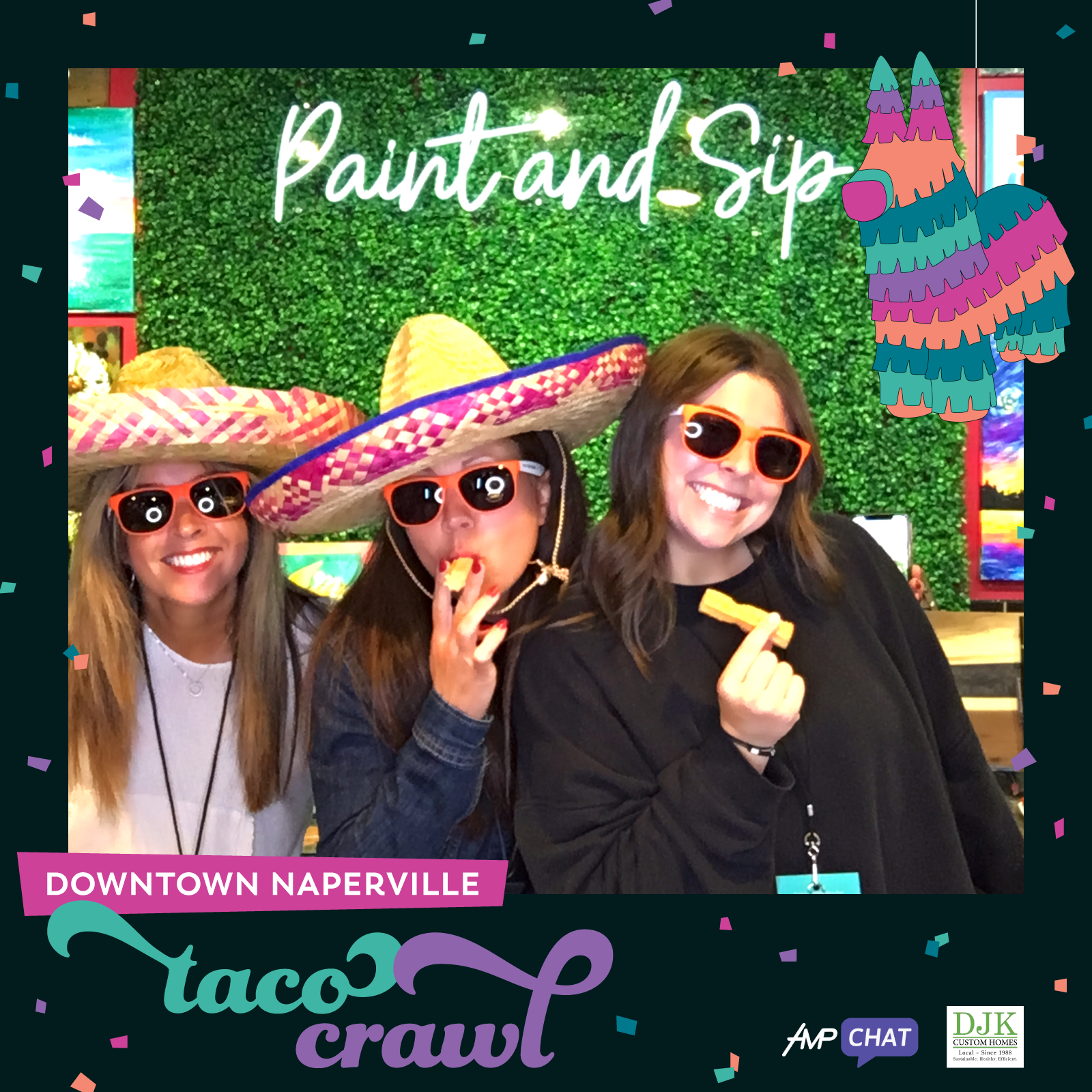 Downtown Naperville Taco Crawl | View more photos from the event at events.alfrescophoto.com/u/AlfrescoPhoto/Downtown-Naperville-Taco-Crawl