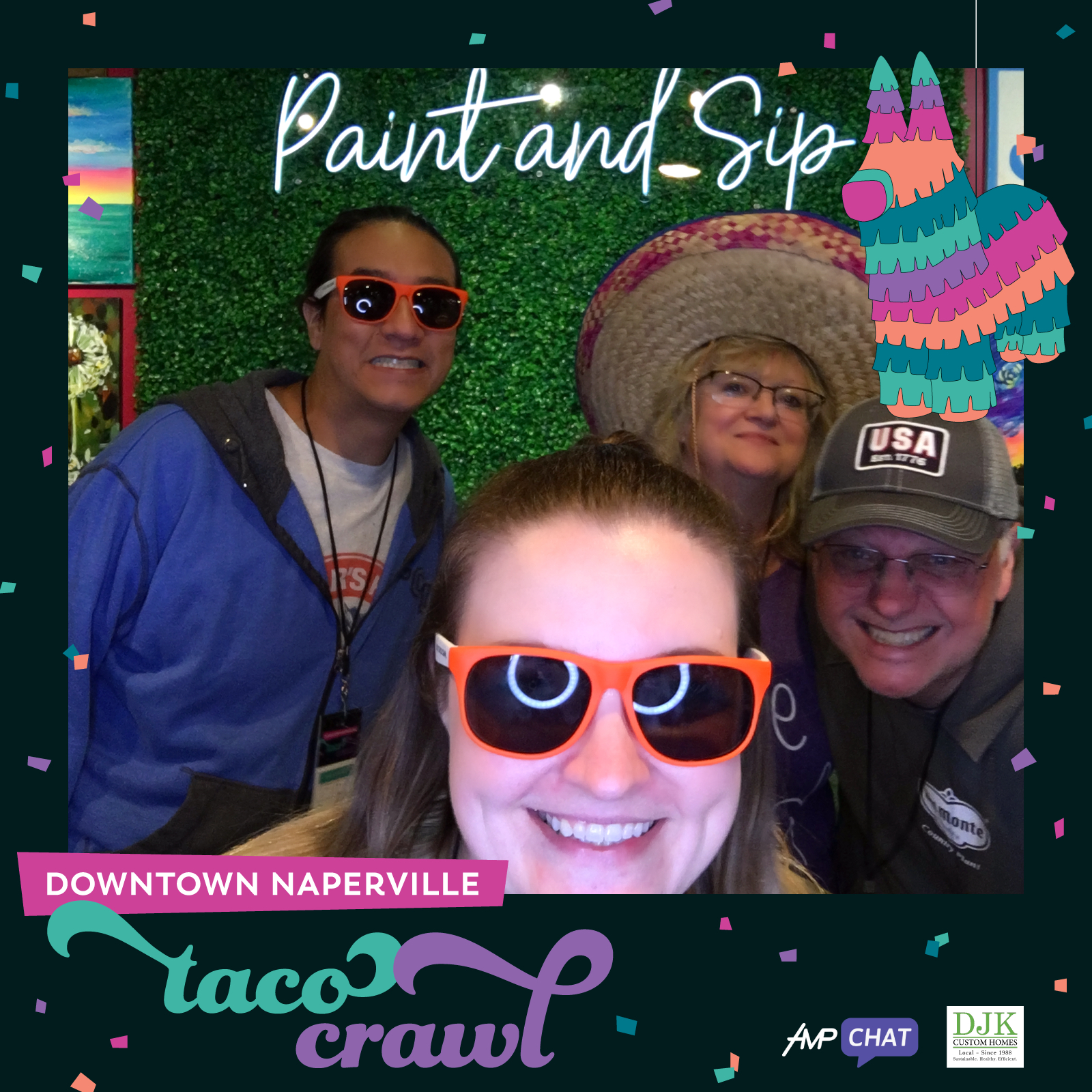 Downtown Naperville Taco Crawl | View more photos from the event at events.alfrescophoto.com/u/AlfrescoPhoto/Downtown-Naperville-Taco-Crawl