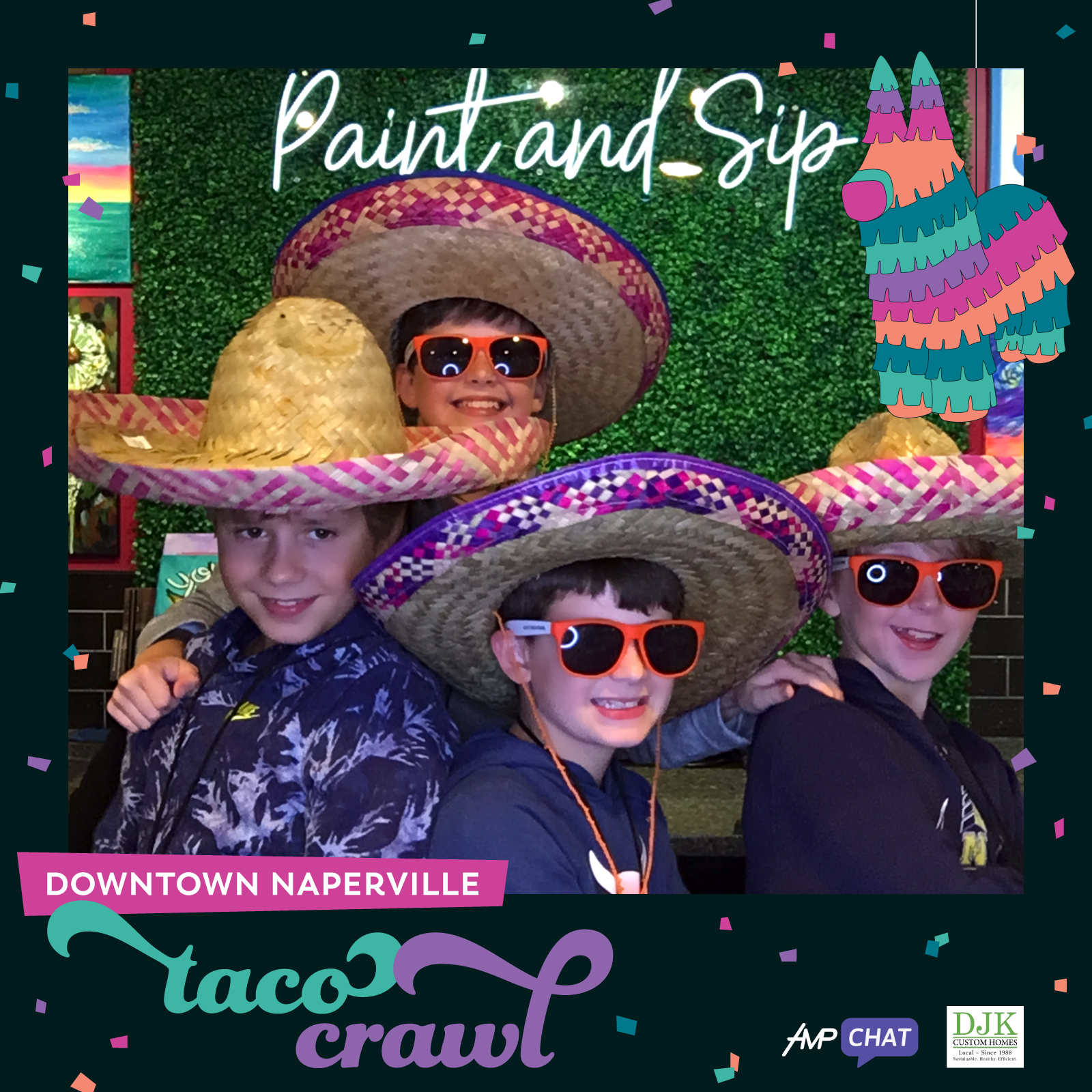 Downtown Naperville Taco Crawl | View more photos from the event at events.alfrescophoto.com/u/AlfrescoPhoto/Downtown-Naperville-Taco-Crawl