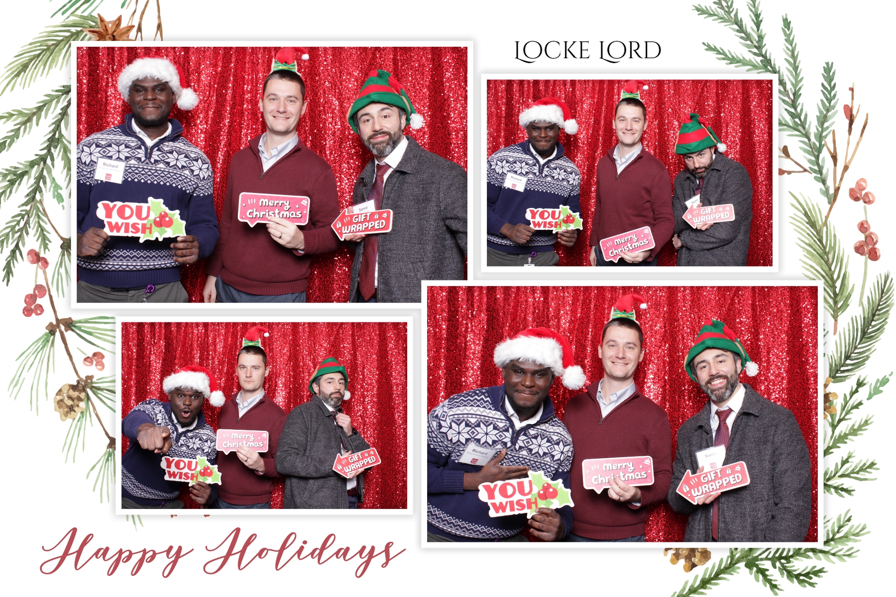 Locke Lord Holiday Party | View more photos from the event at events.alfrescophoto.com/u/AlfrescoPhoto/Locke-Lord-Holiday-Party