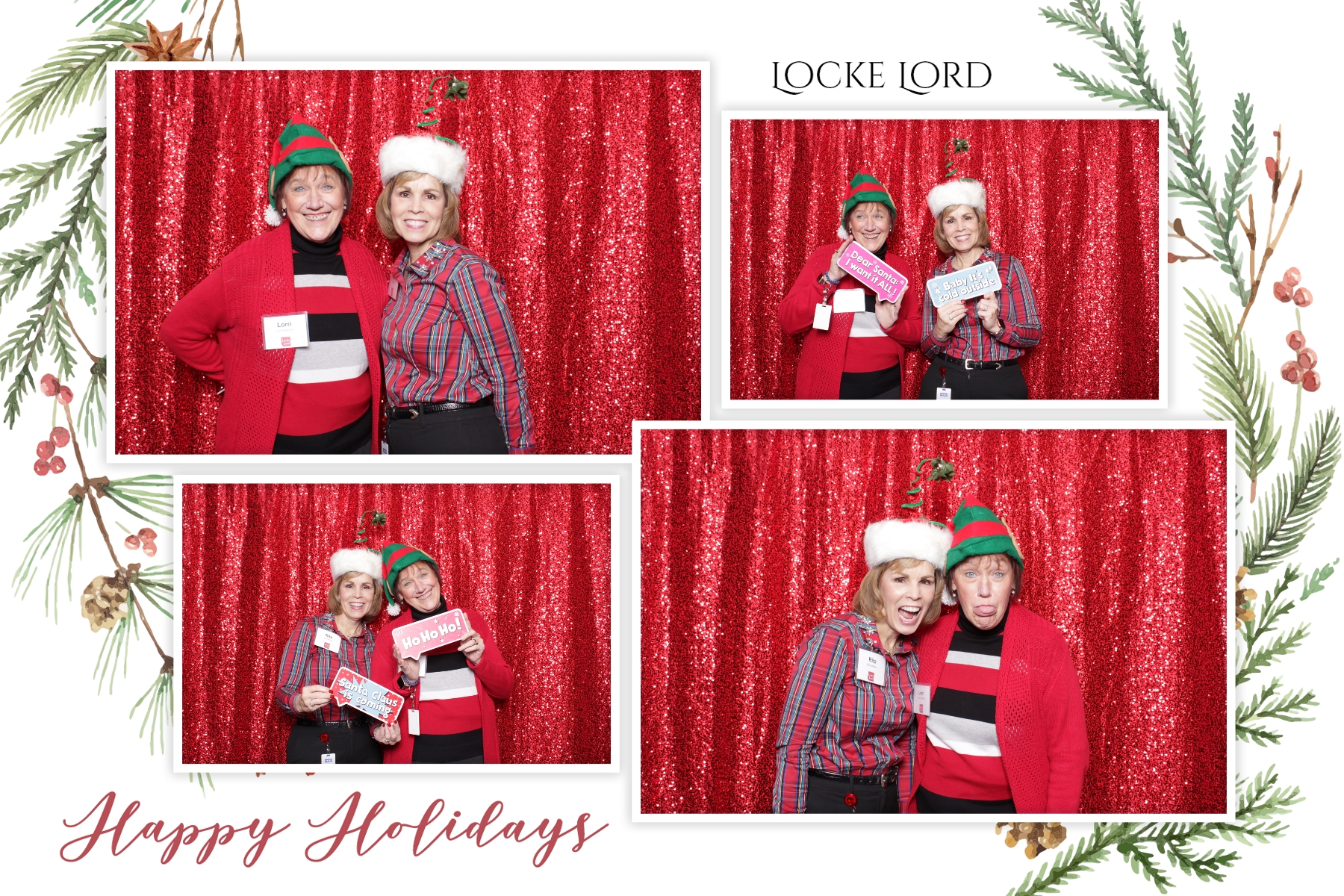 Locke Lord Holiday Party | View more photos from the event at events.alfrescophoto.com/u/AlfrescoPhoto/Locke-Lord-Holiday-Party