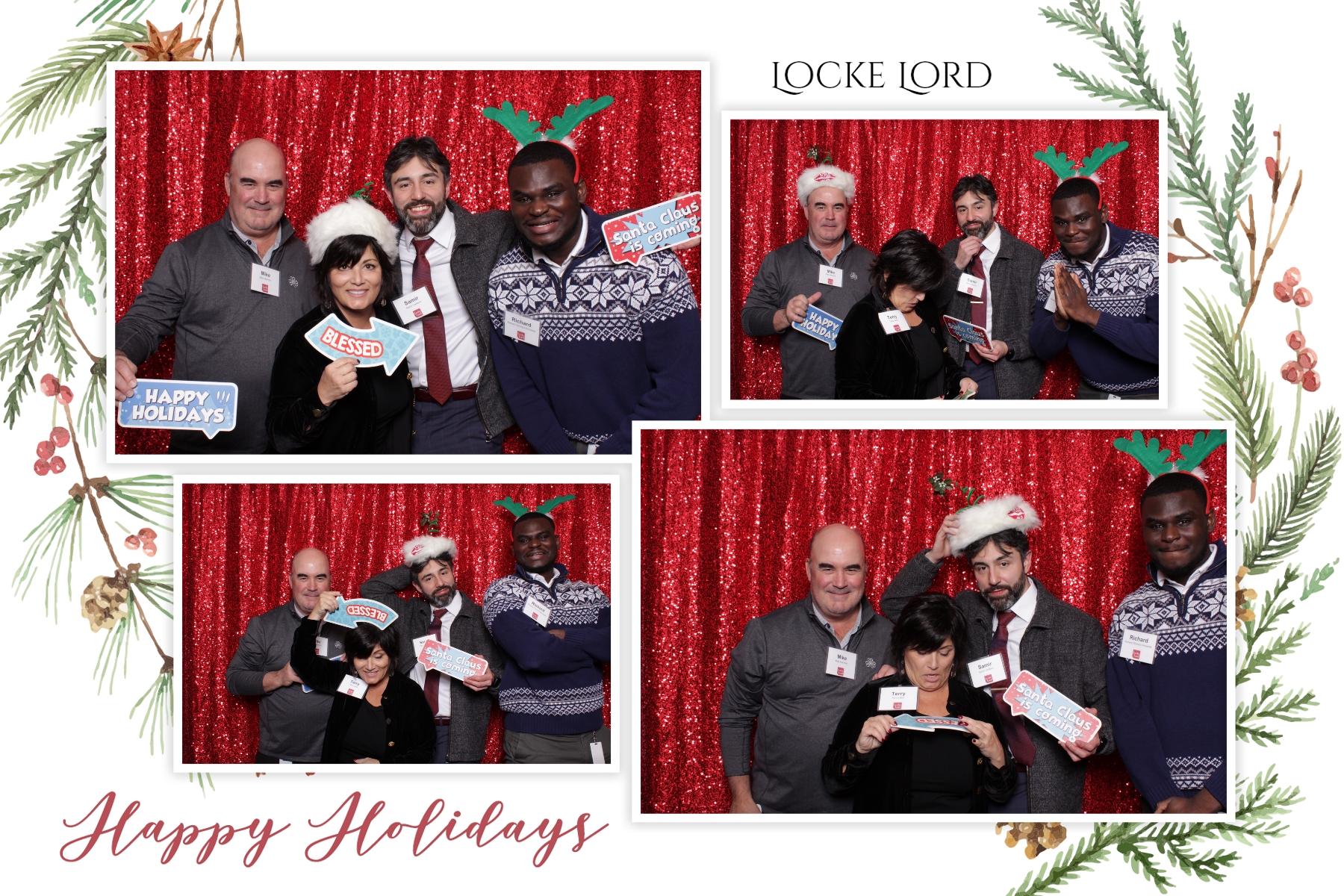 Locke Lord Holiday Party | View more photos from the event at events.alfrescophoto.com/u/AlfrescoPhoto/Locke-Lord-Holiday-Party