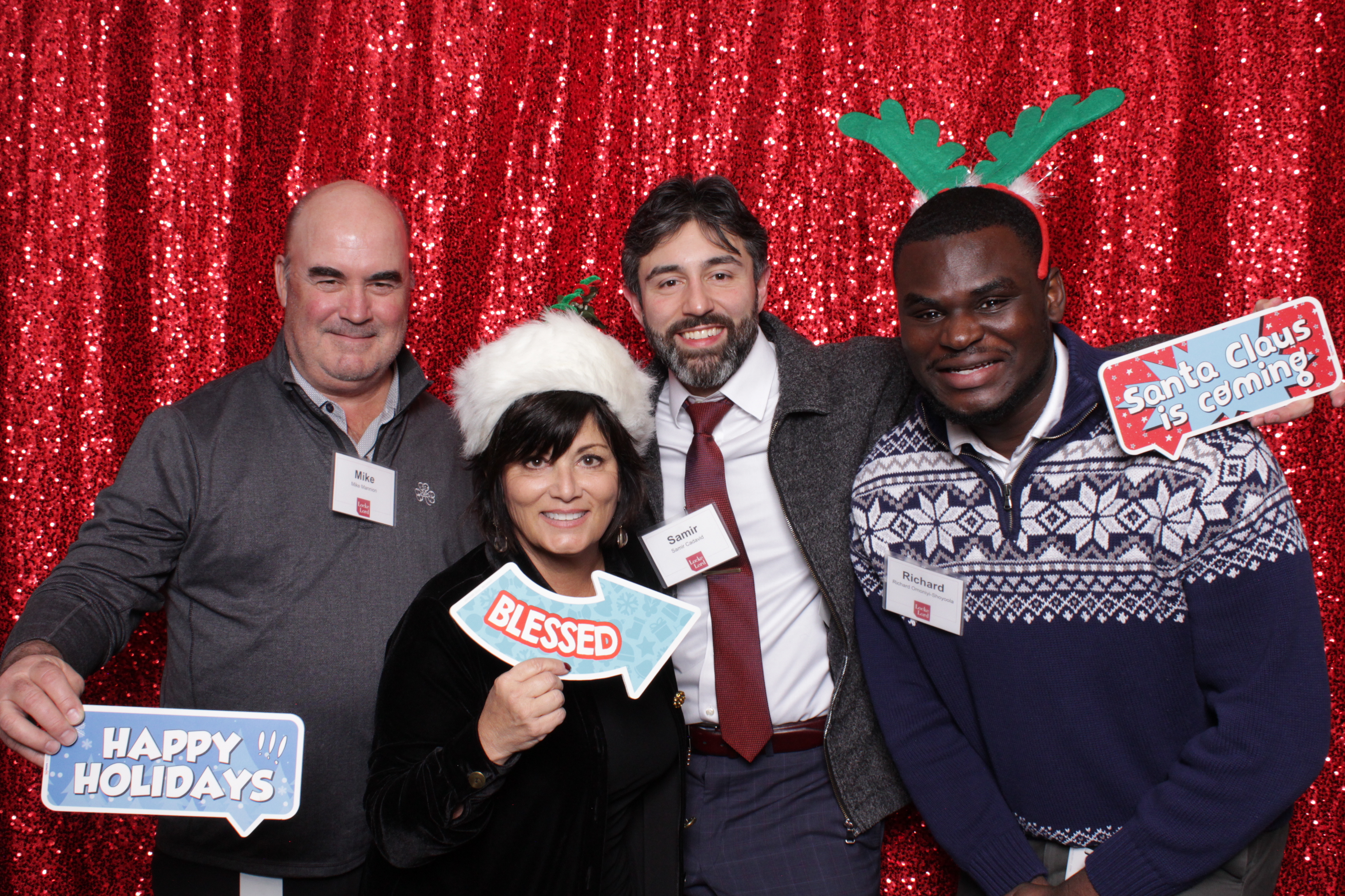 Locke Lord Holiday Party | View more photos from the event at events.alfrescophoto.com/u/AlfrescoPhoto/Locke-Lord-Holiday-Party