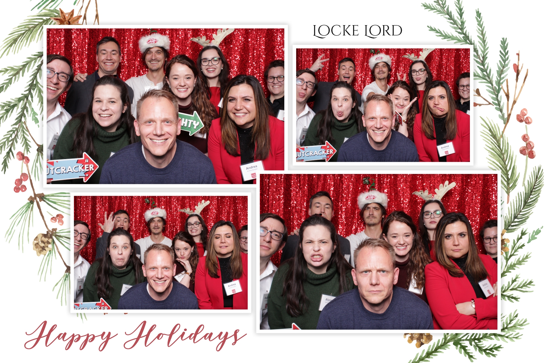 Locke Lord Holiday Party | View more photos from the event at events.alfrescophoto.com/u/AlfrescoPhoto/Locke-Lord-Holiday-Party