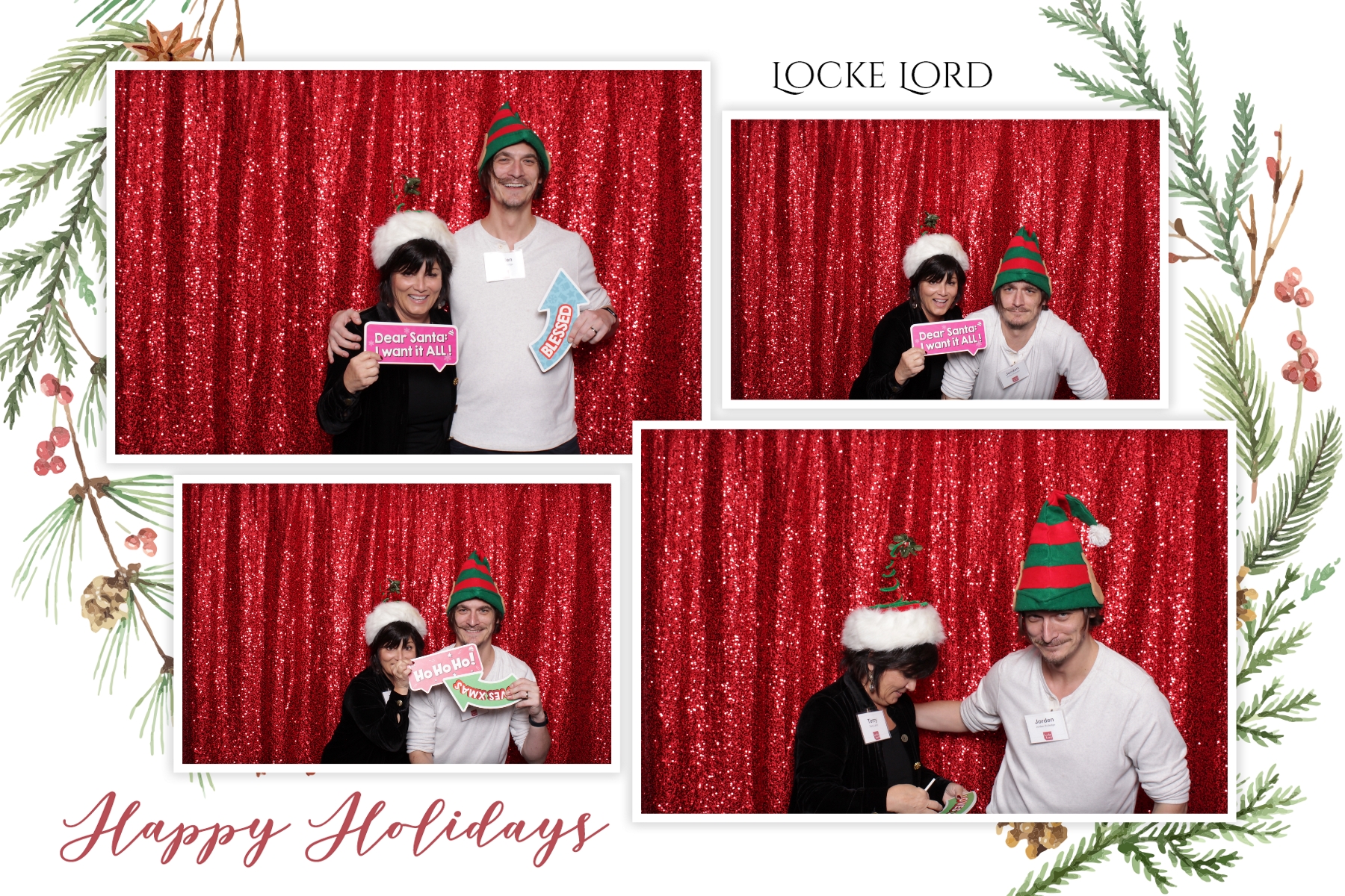 Locke Lord Holiday Party | View more photos from the event at events.alfrescophoto.com/u/AlfrescoPhoto/Locke-Lord-Holiday-Party