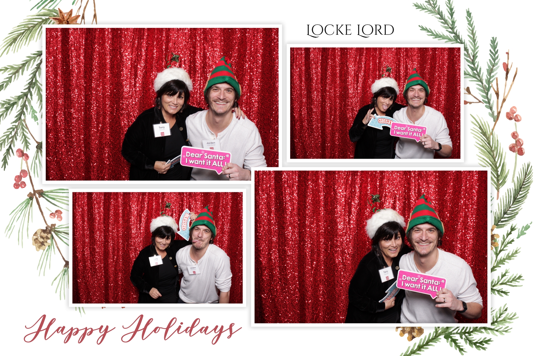 Locke Lord Holiday Party | View more photos from the event at events.alfrescophoto.com/u/AlfrescoPhoto/Locke-Lord-Holiday-Party