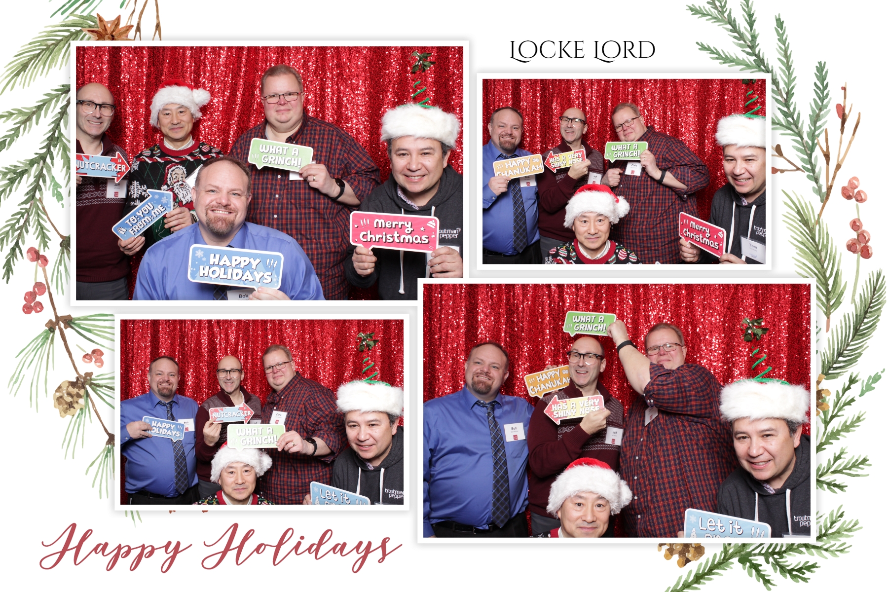 Locke Lord Holiday Party | View more photos from the event at events.alfrescophoto.com/u/AlfrescoPhoto/Locke-Lord-Holiday-Party