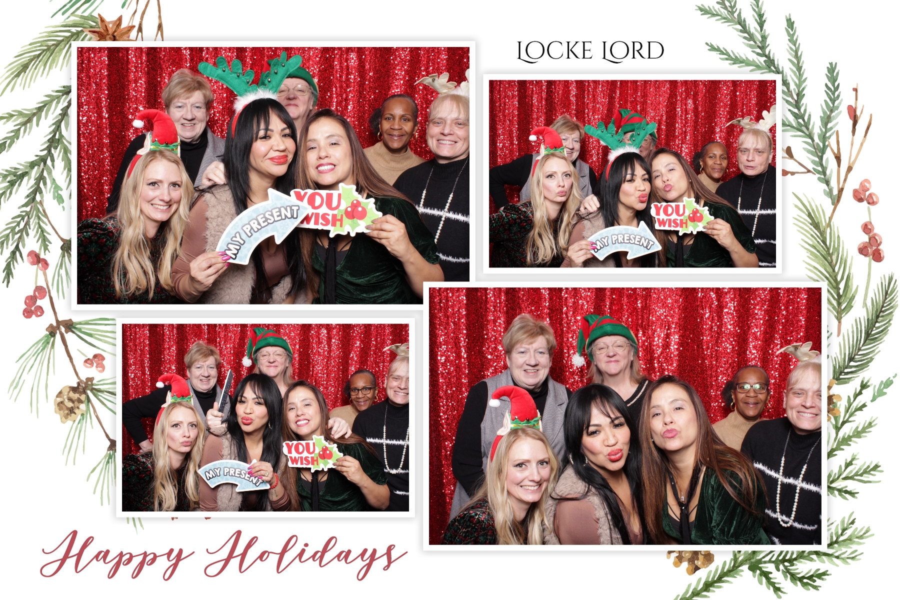 Locke Lord Holiday Party | View more photos from the event at events.alfrescophoto.com/u/AlfrescoPhoto/Locke-Lord-Holiday-Party