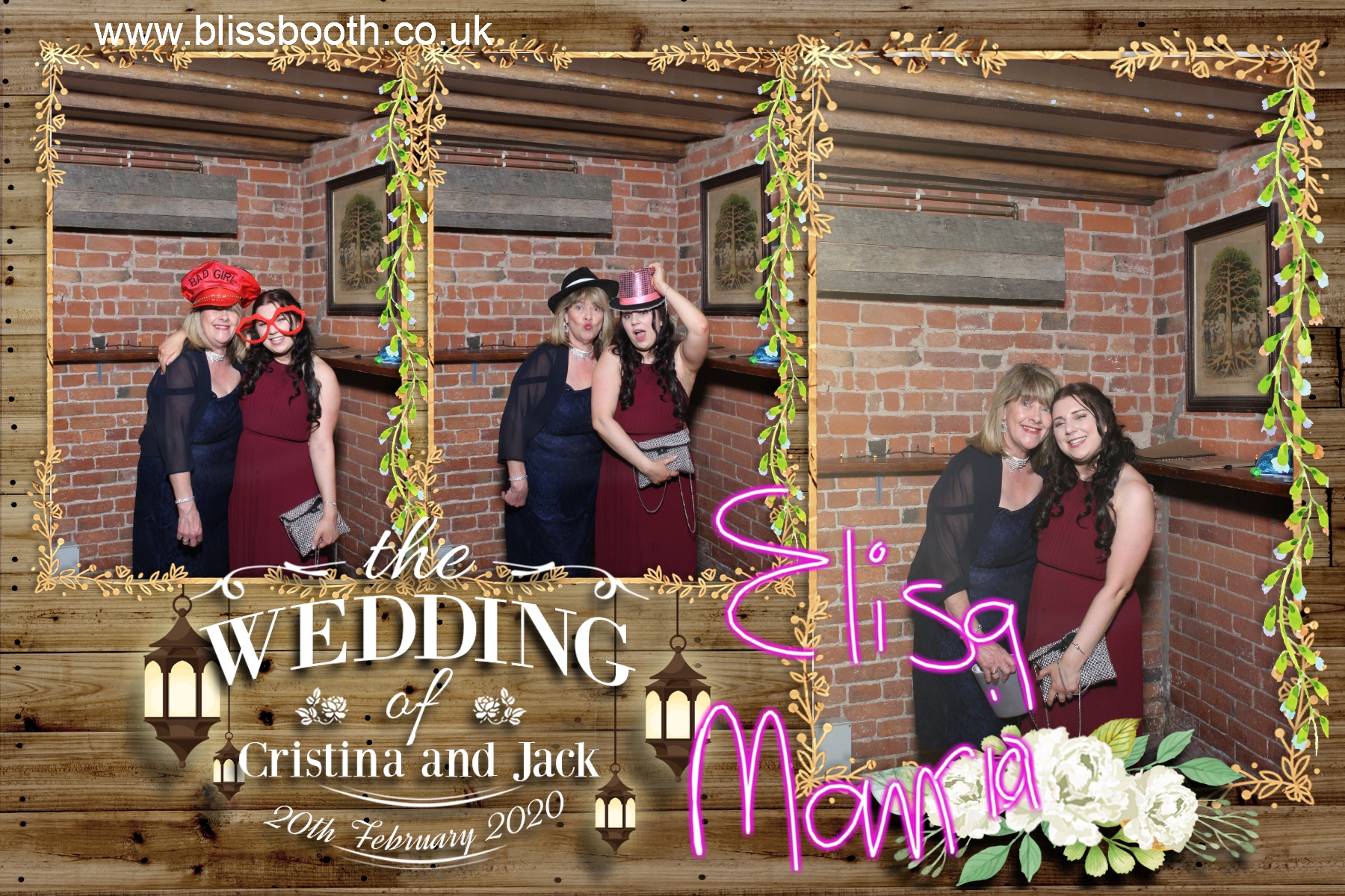 Cristina and Jack | View more photos from the event at gallery.blissbooth.co.uk/u/BlissBooth/Cristina-and-Jack