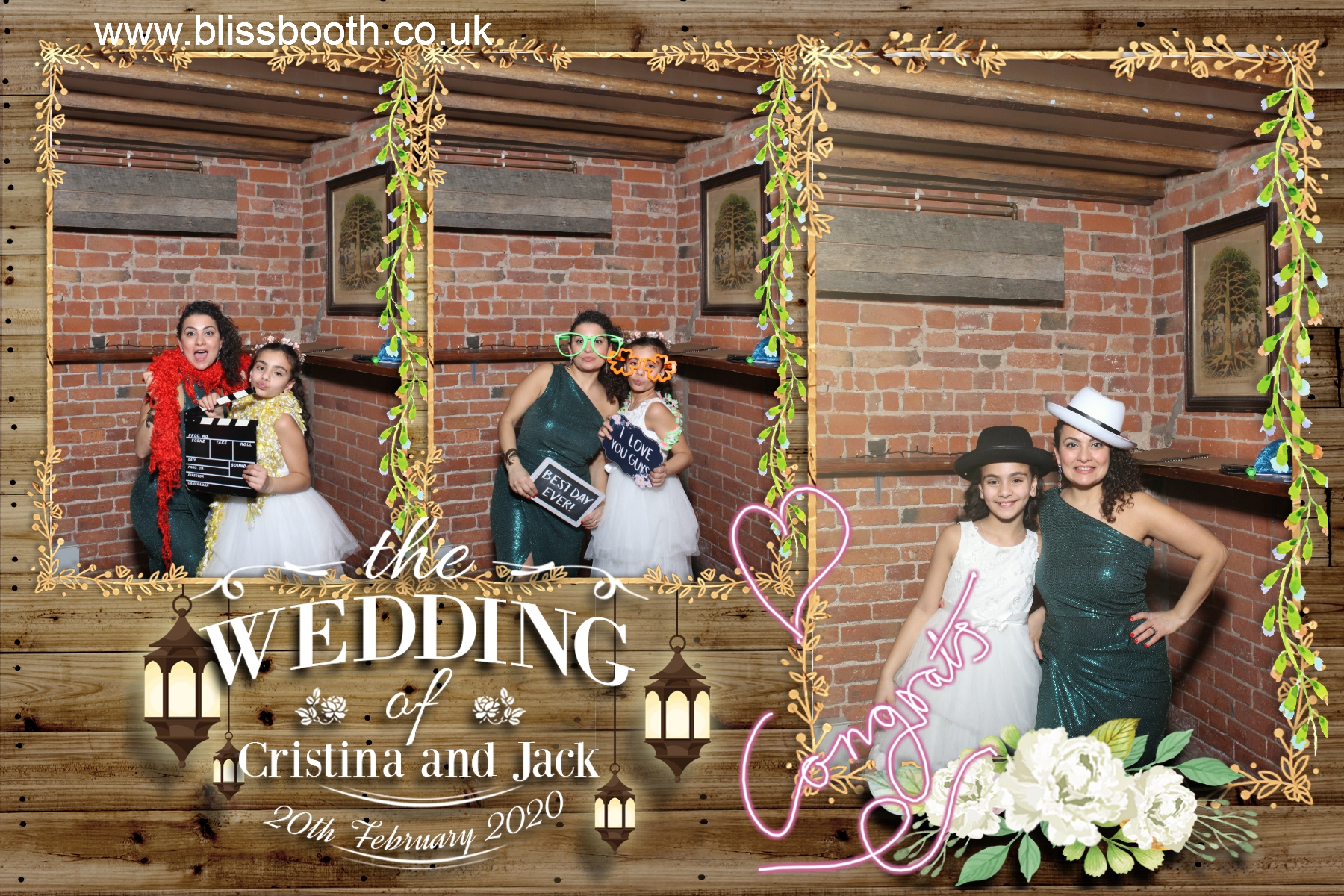 Cristina and Jack | View more photos from the event at gallery.blissbooth.co.uk/u/BlissBooth/Cristina-and-Jack