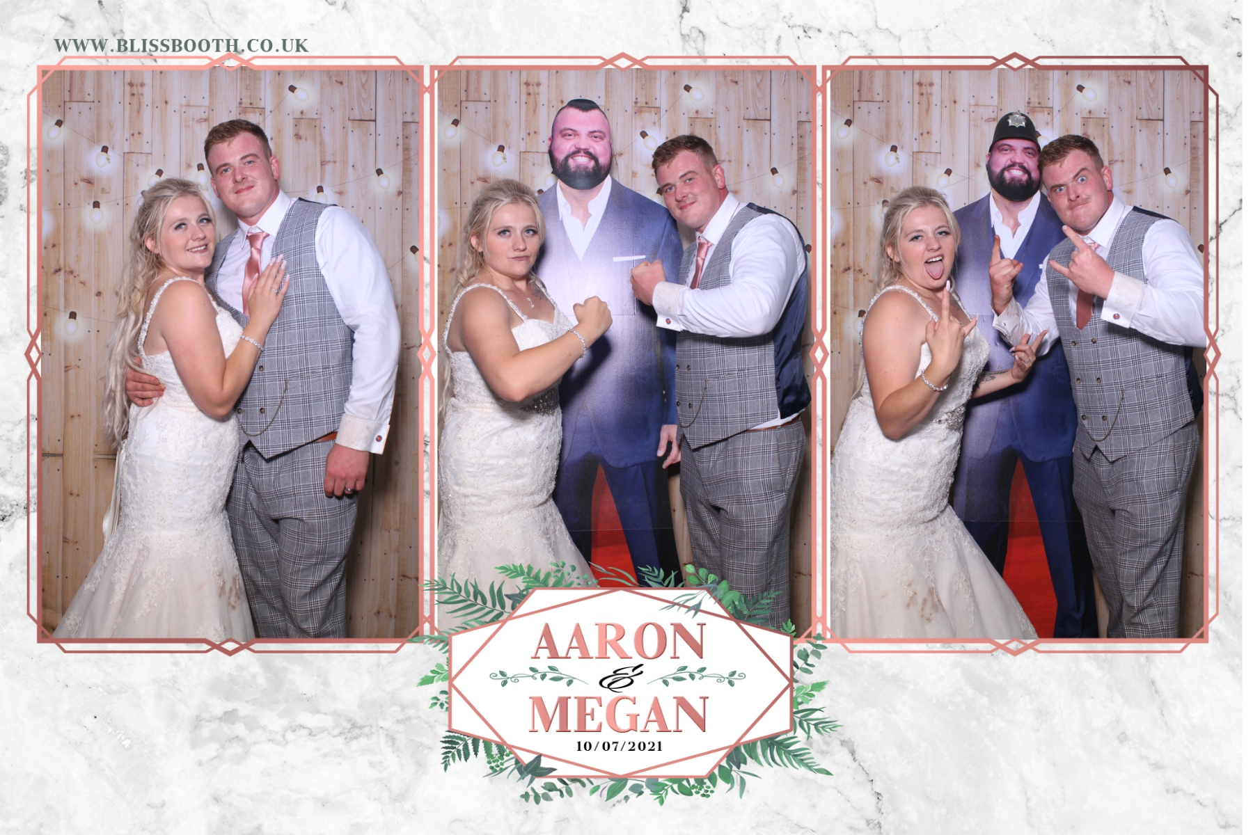 Aaron and Megan | View more photos from the event at gallery.blissbooth.co.uk/u/BlissBooth/Aaron-and-Megan