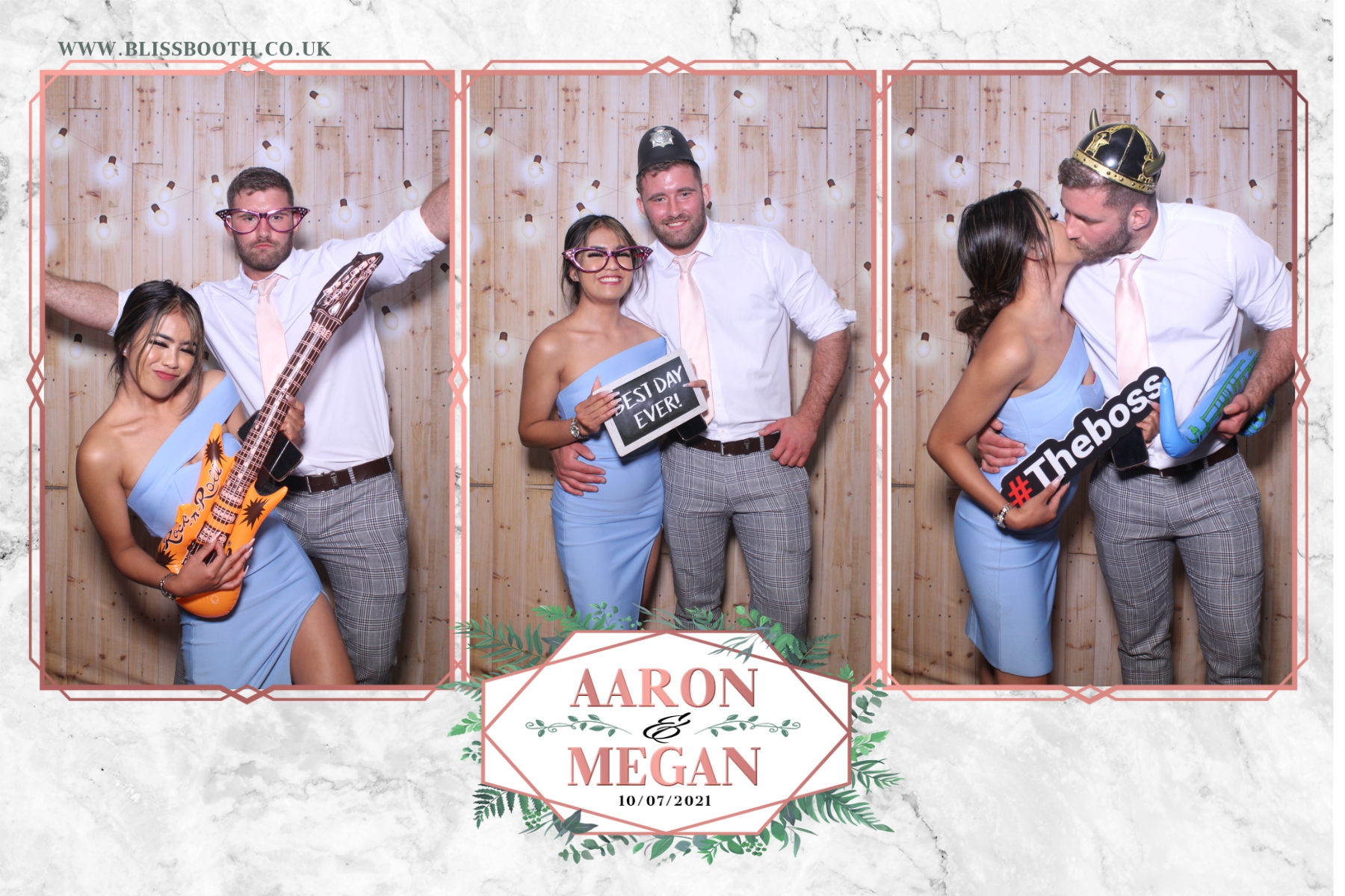 Aaron and Megan | View more photos from the event at gallery.blissbooth.co.uk/u/BlissBooth/Aaron-and-Megan