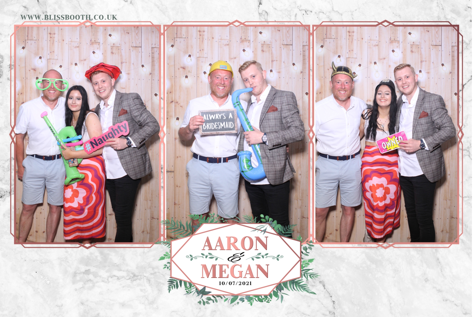 Aaron and Megan | View more photos from the event at gallery.blissbooth.co.uk/u/BlissBooth/Aaron-and-Megan