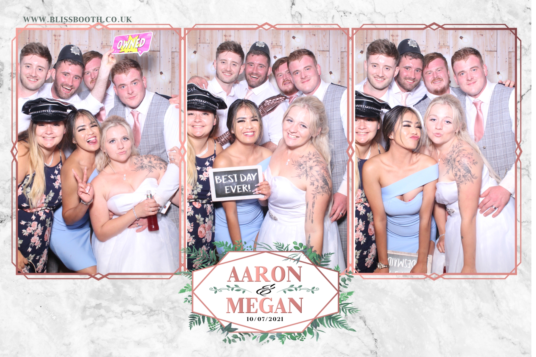 Aaron and Megan | View more photos from the event at gallery.blissbooth.co.uk/u/BlissBooth/Aaron-and-Megan
