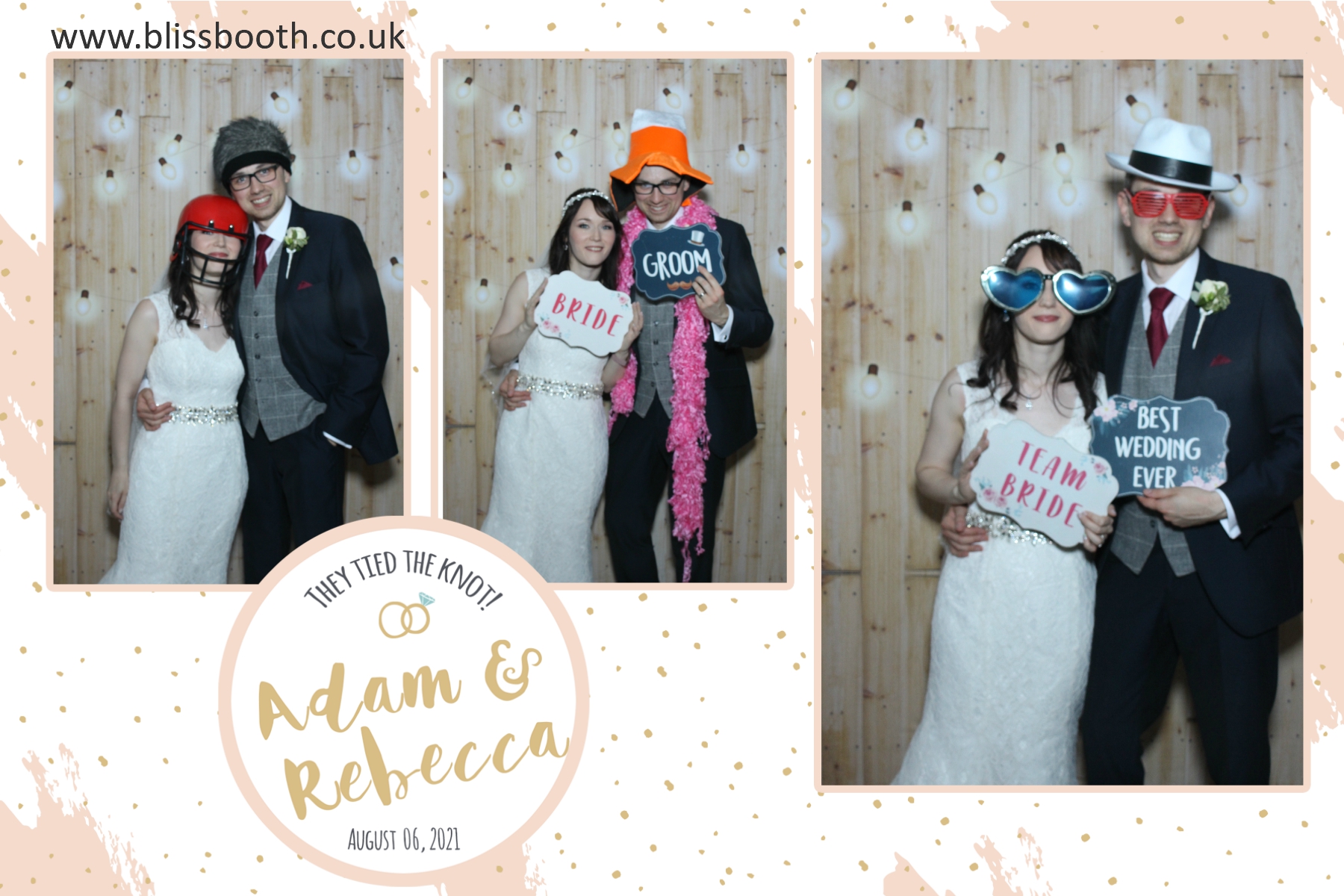 Adam and Rebecca | View more photos from the event at gallery.blissbooth.co.uk/u/BlissBooth/Adam-and-Rebecca