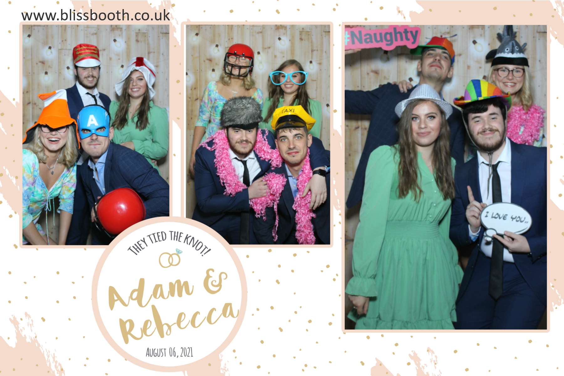 Adam and Rebecca | View more photos from the event at gallery.blissbooth.co.uk/u/BlissBooth/Adam-and-Rebecca