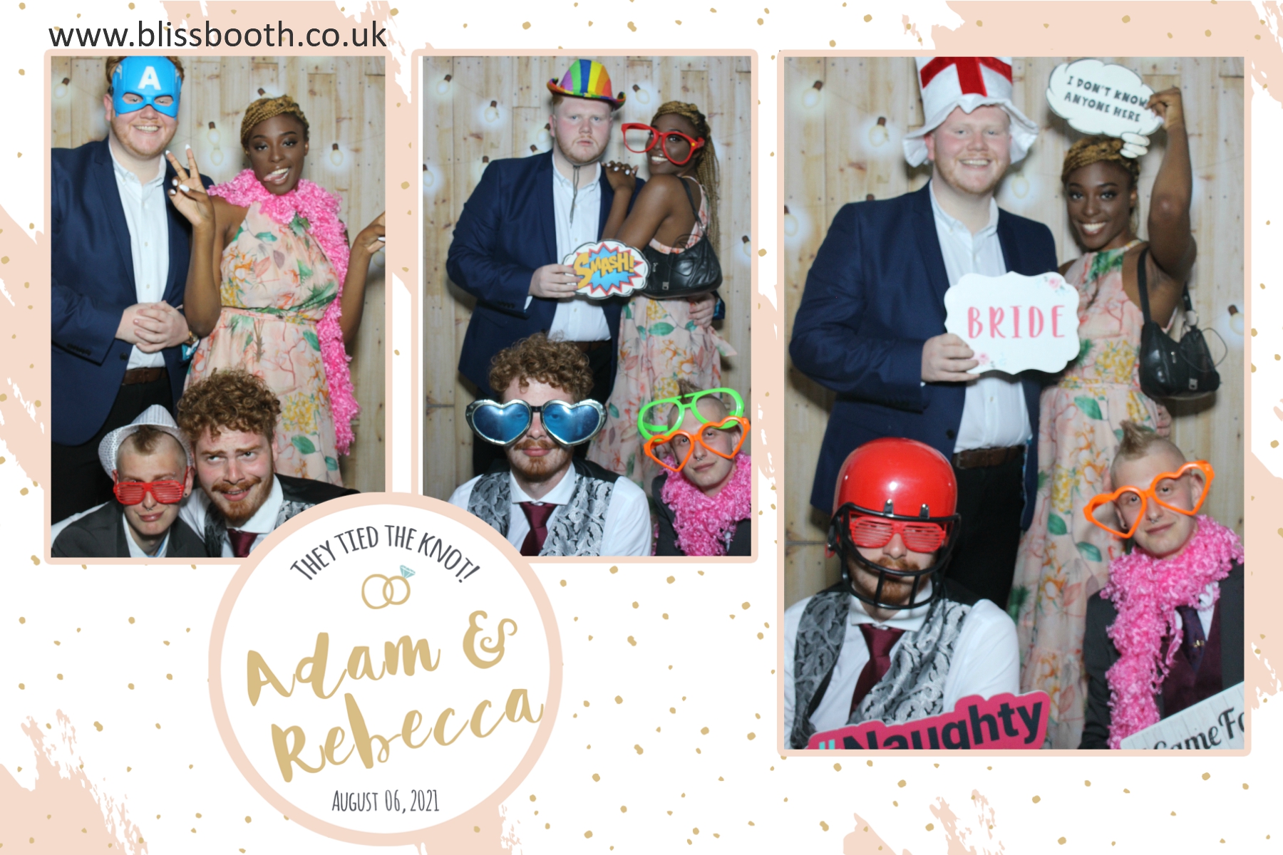 Adam and Rebecca | View more photos from the event at gallery.blissbooth.co.uk/u/BlissBooth/Adam-and-Rebecca