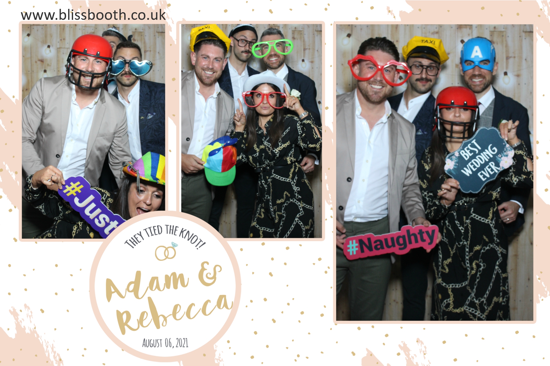 Adam and Rebecca | View more photos from the event at gallery.blissbooth.co.uk/u/BlissBooth/Adam-and-Rebecca