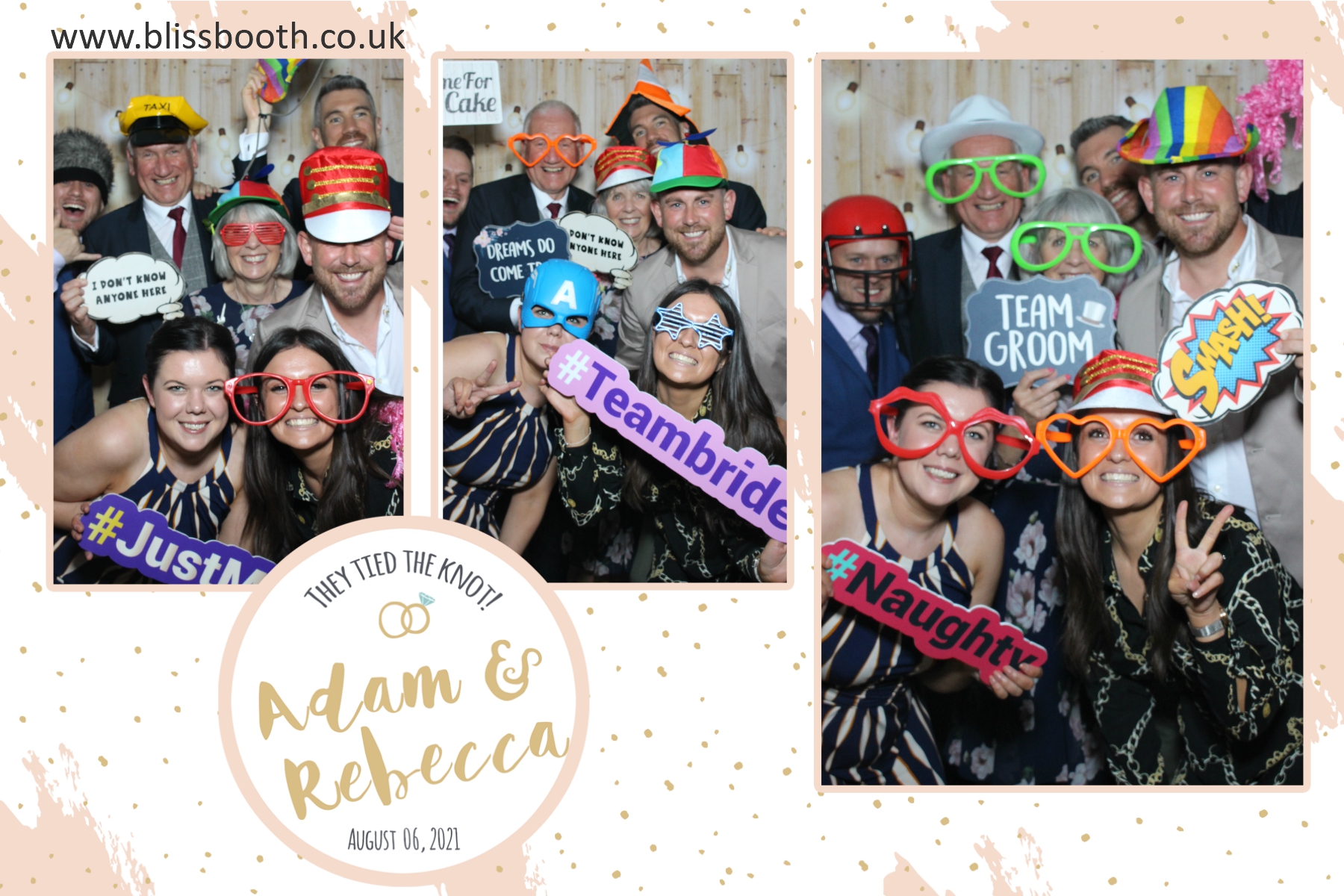 Adam and Rebecca | View more photos from the event at gallery.blissbooth.co.uk/u/BlissBooth/Adam-and-Rebecca