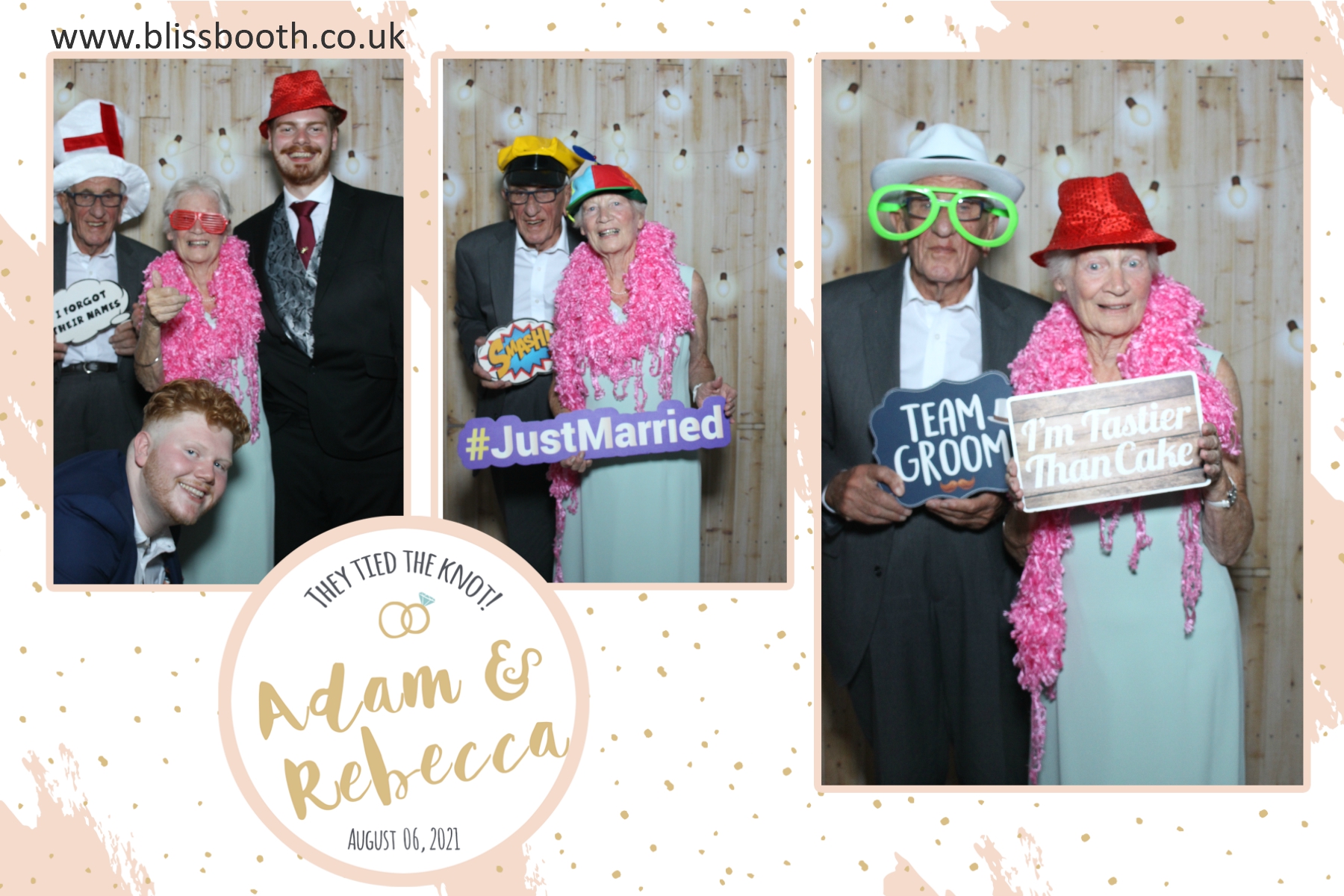 Adam and Rebecca | View more photos from the event at gallery.blissbooth.co.uk/u/BlissBooth/Adam-and-Rebecca