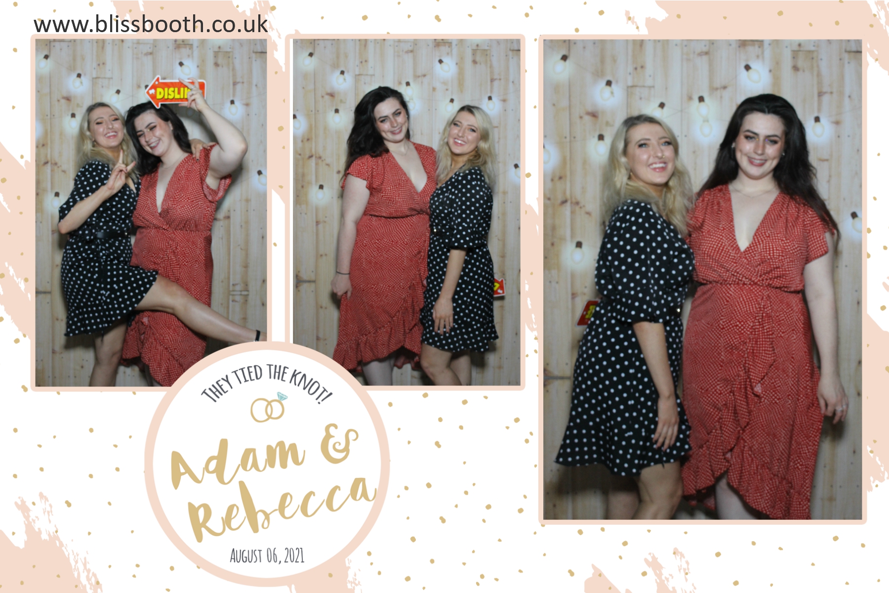 Adam and Rebecca | View more photos from the event at gallery.blissbooth.co.uk/u/BlissBooth/Adam-and-Rebecca