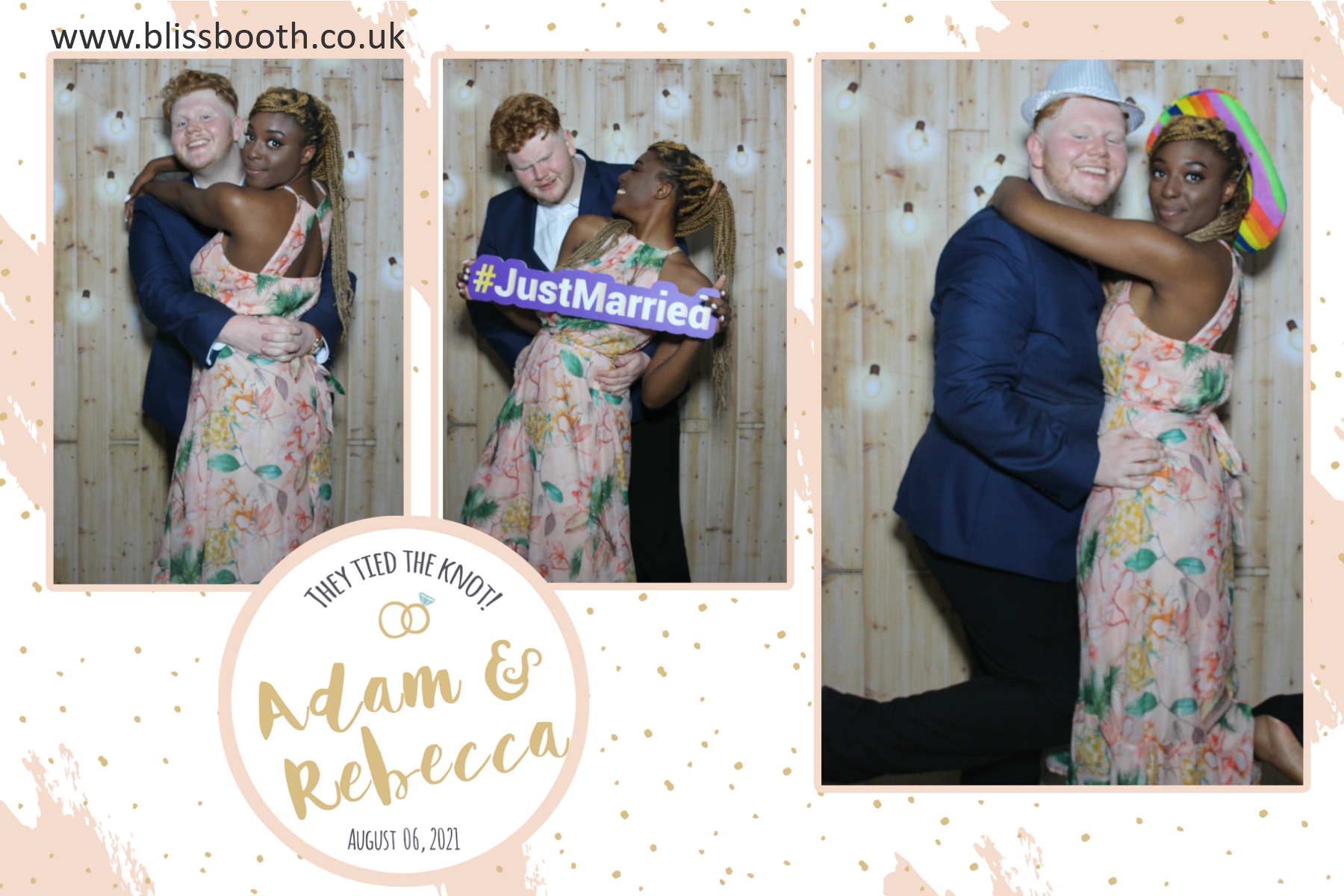 Adam and Rebecca | View more photos from the event at gallery.blissbooth.co.uk/u/BlissBooth/Adam-and-Rebecca