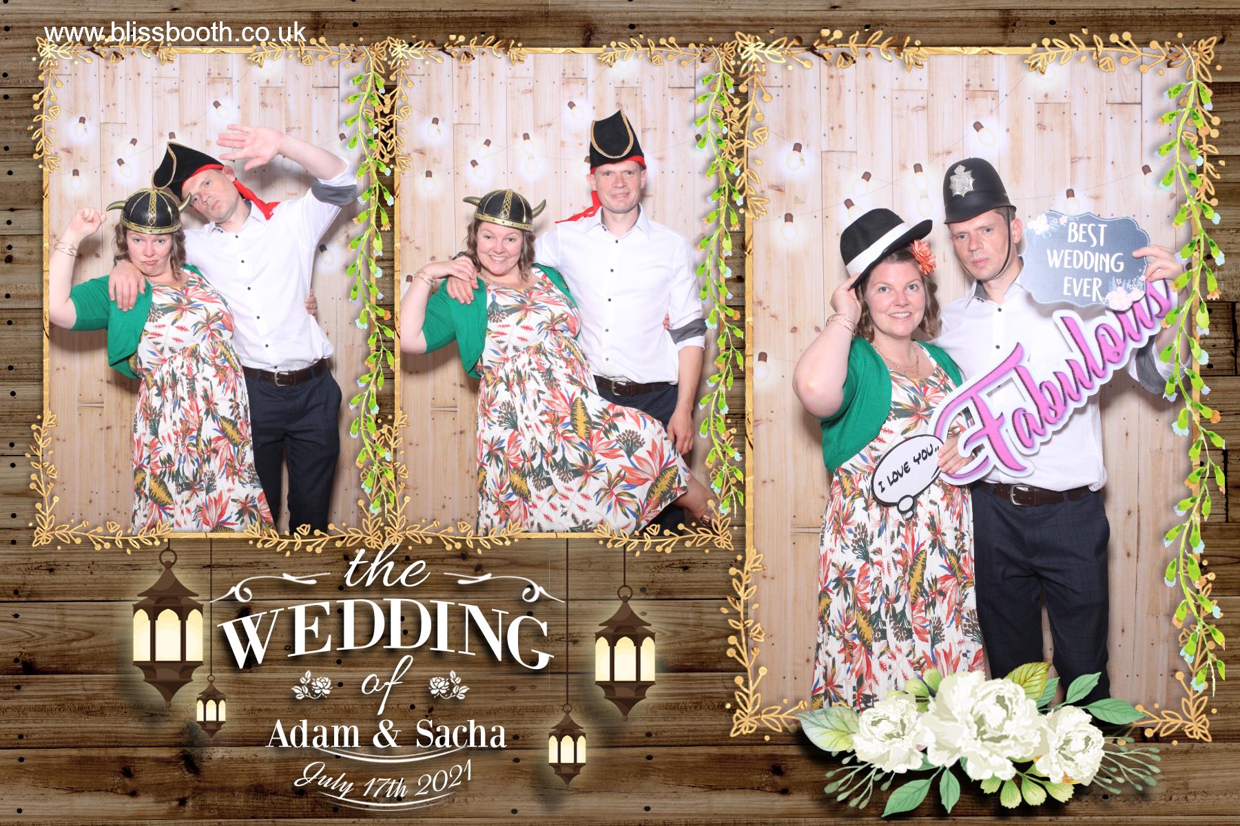 Adam and Sacha | View more photos from the event at gallery.blissbooth.co.uk/u/BlissBooth/Adam-and-Sacha