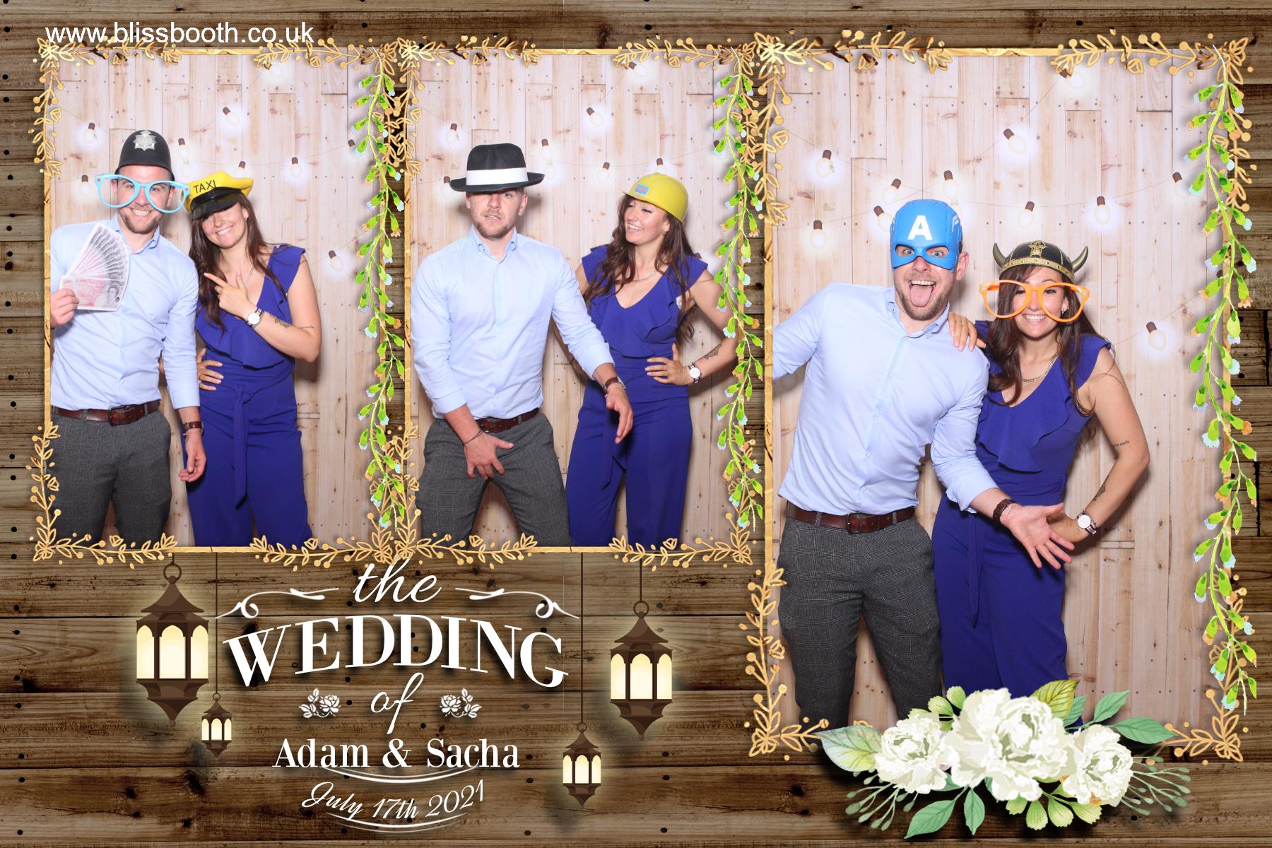 Adam and Sacha | View more photos from the event at gallery.blissbooth.co.uk/u/BlissBooth/Adam-and-Sacha