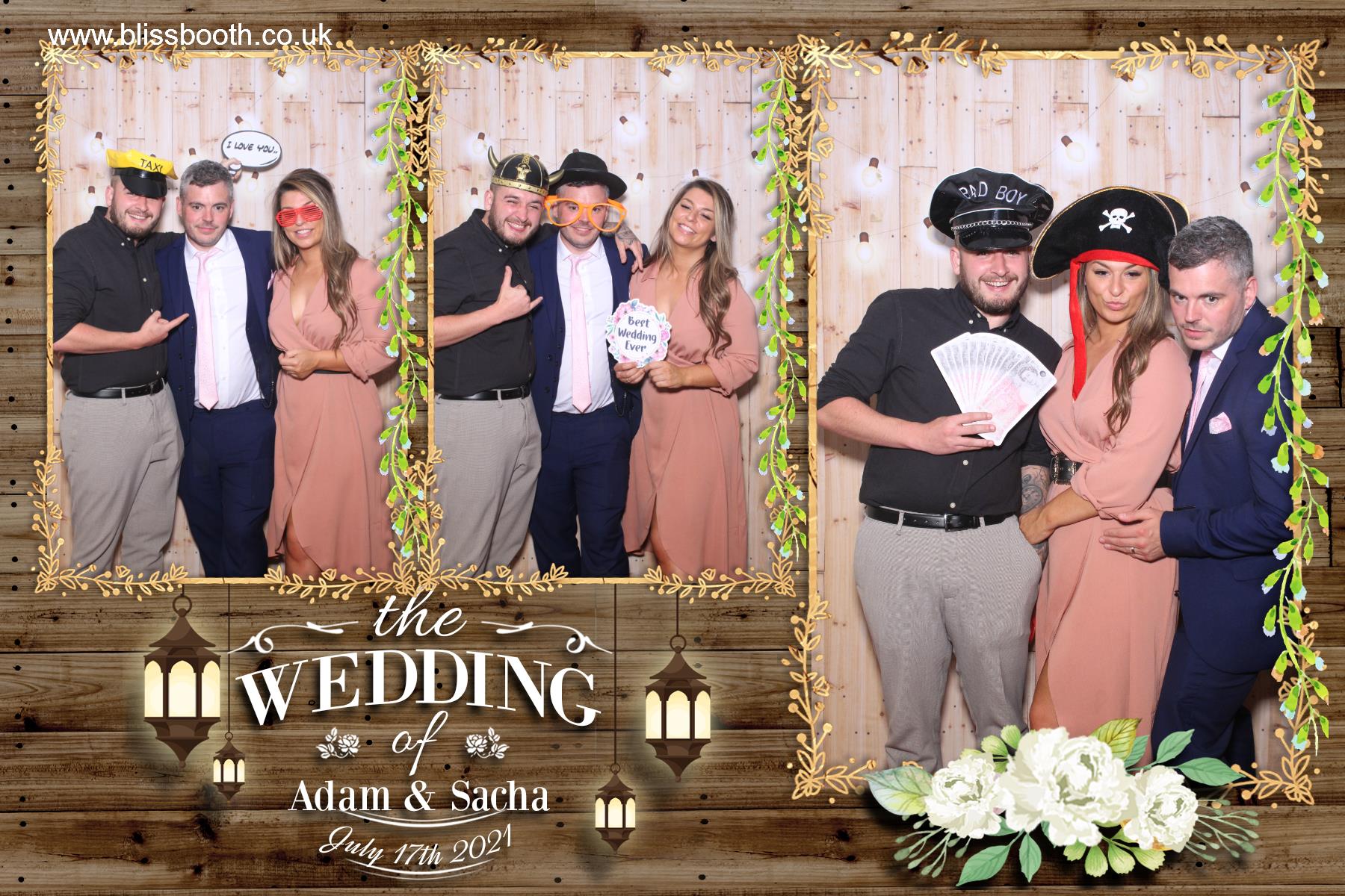 Adam and Sacha | View more photos from the event at gallery.blissbooth.co.uk/u/BlissBooth/Adam-and-Sacha