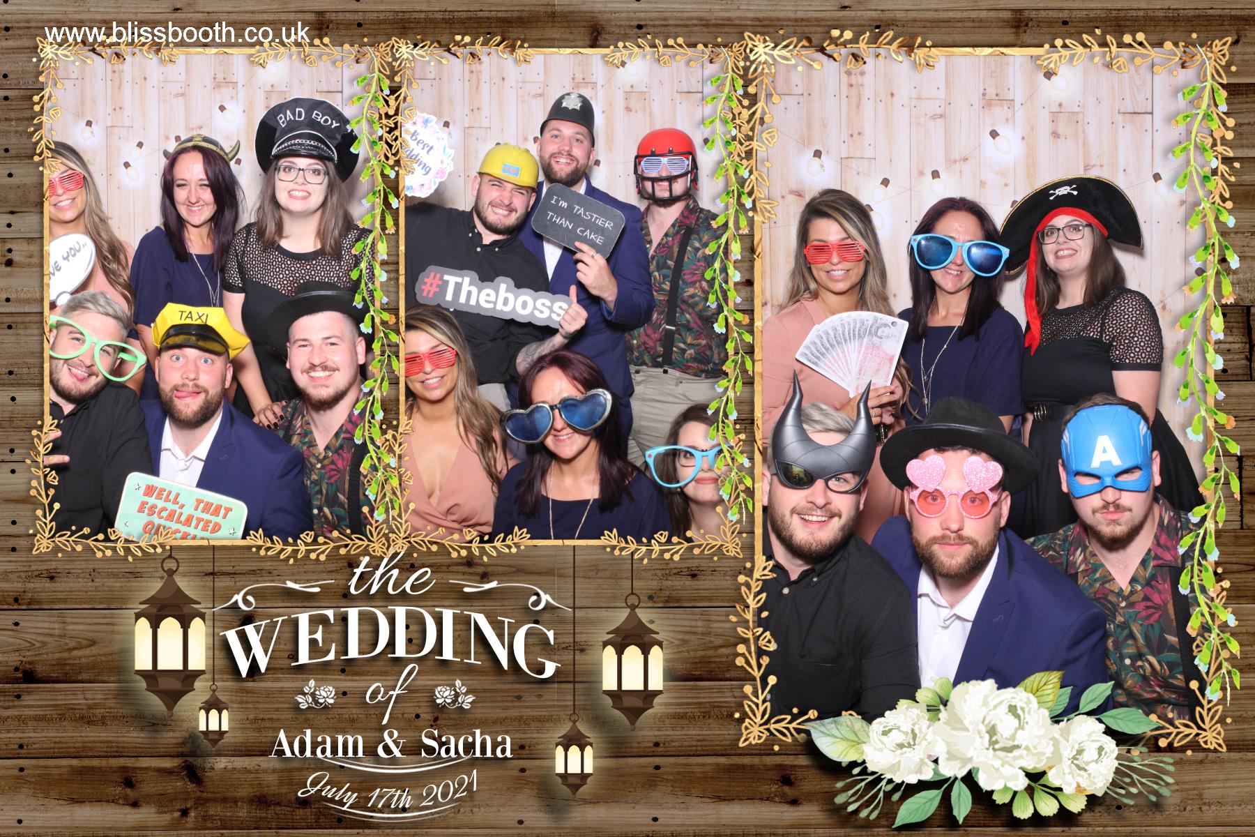 Adam and Sacha | View more photos from the event at gallery.blissbooth.co.uk/u/BlissBooth/Adam-and-Sacha