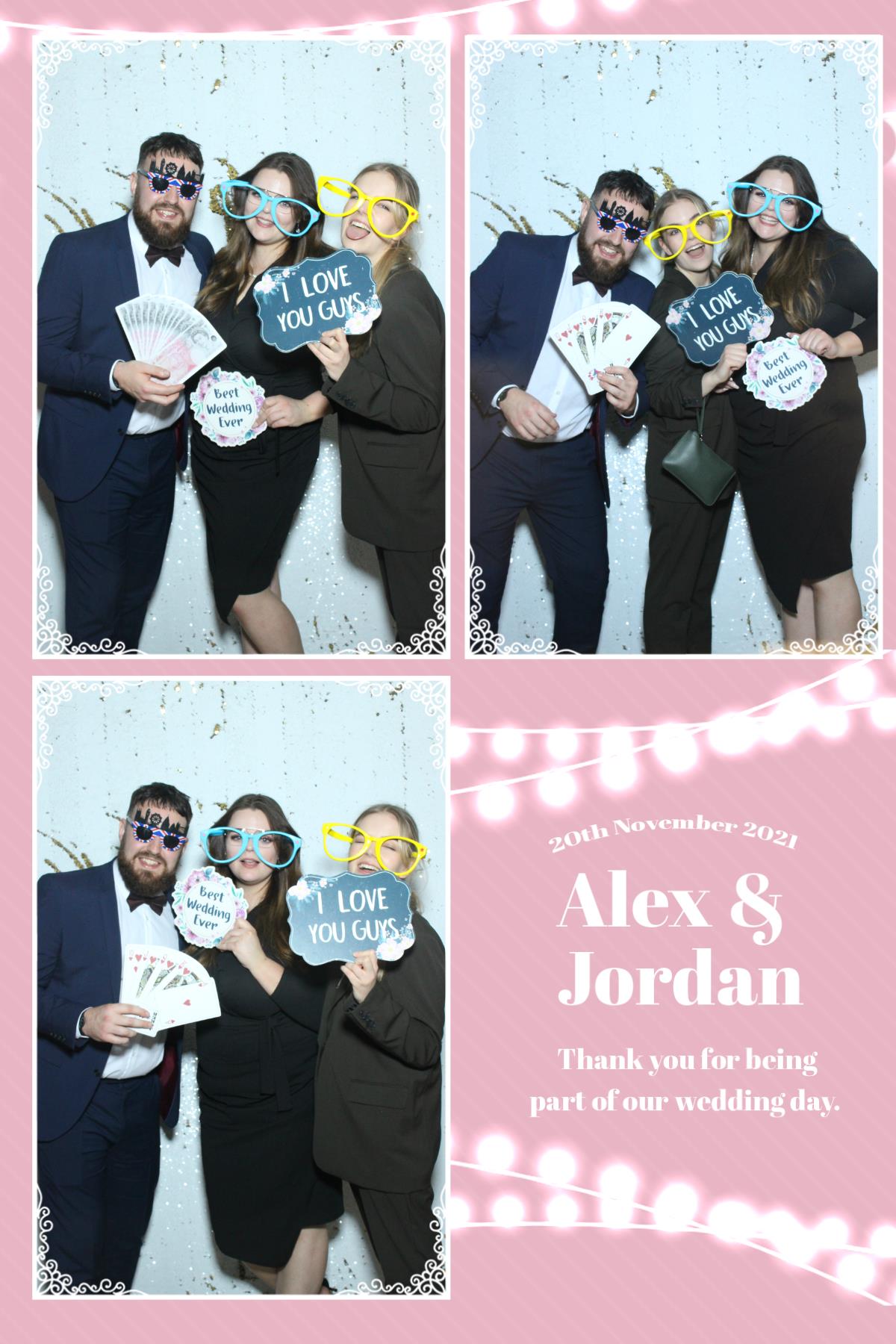 Alex and Jordan | View more photos from the event at gallery.blissbooth.co.uk/u/BlissBooth/Alex-and-Jordan