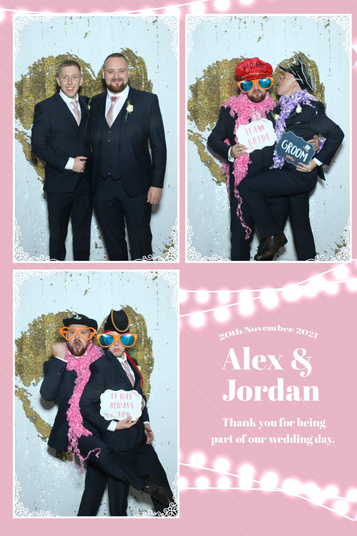 Alex and Jordan | View more photos from the event at gallery.blissbooth.co.uk/u/BlissBooth/Alex-and-Jordan