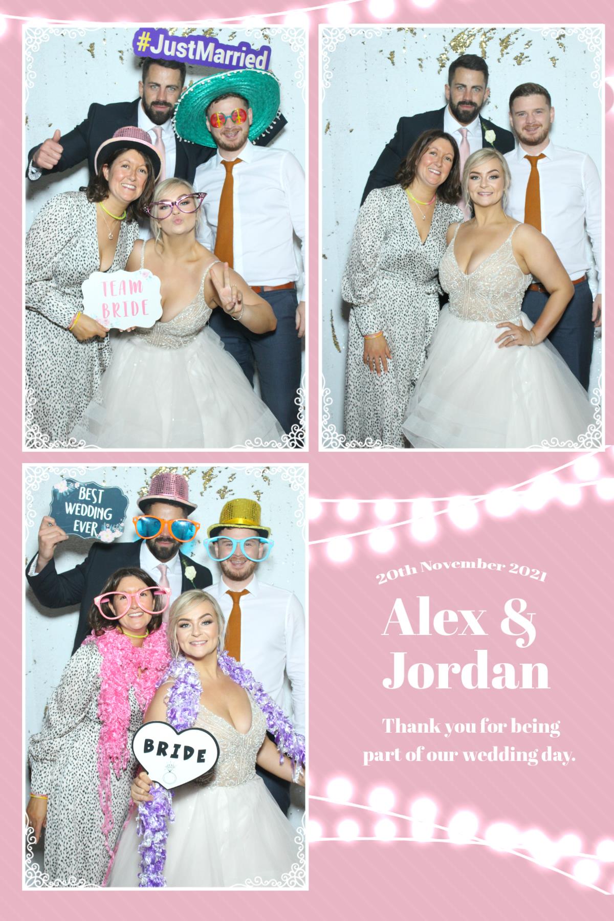 Alex and Jordan | View more photos from the event at gallery.blissbooth.co.uk/u/BlissBooth/Alex-and-Jordan