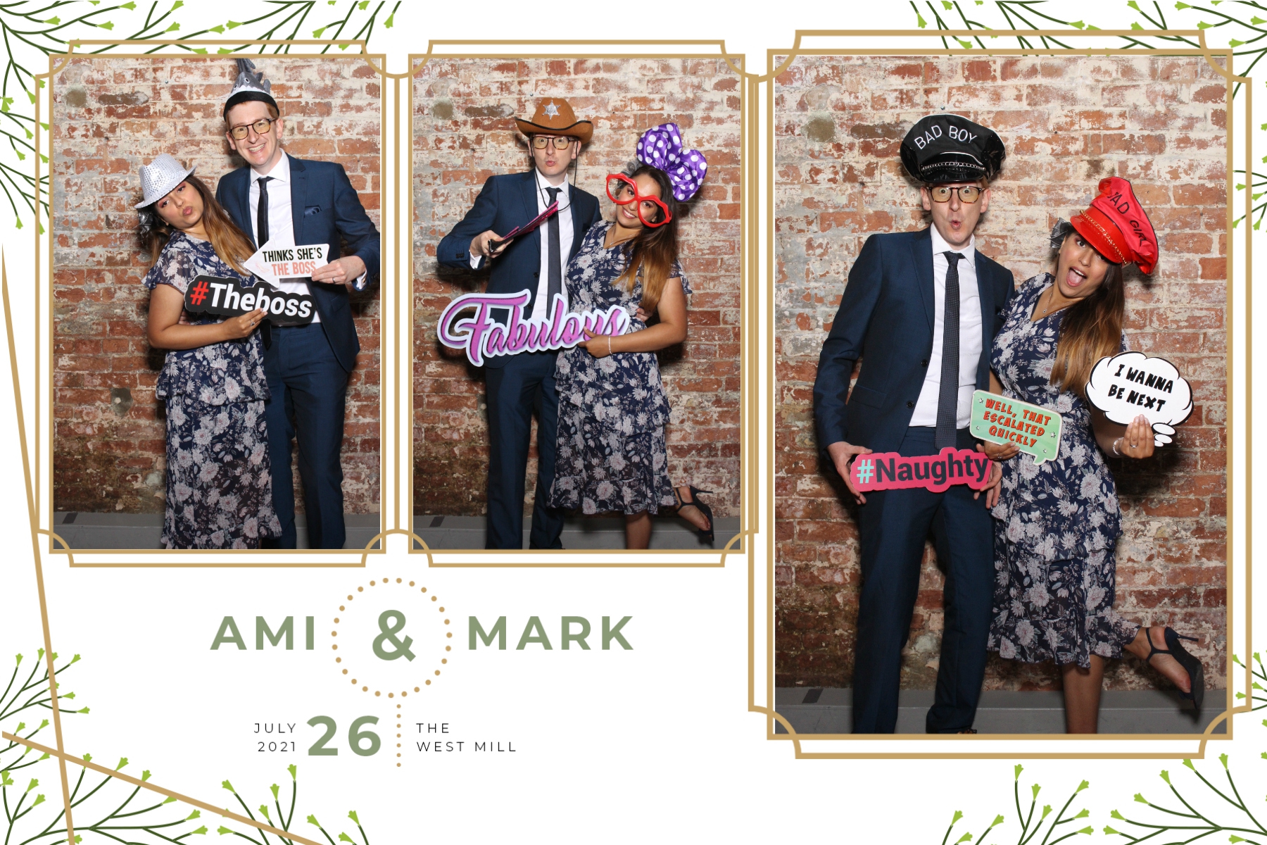 Ami and Mark | View more photos from the event at gallery.blissbooth.co.uk/u/BlissBooth/Ami-and-Mark
