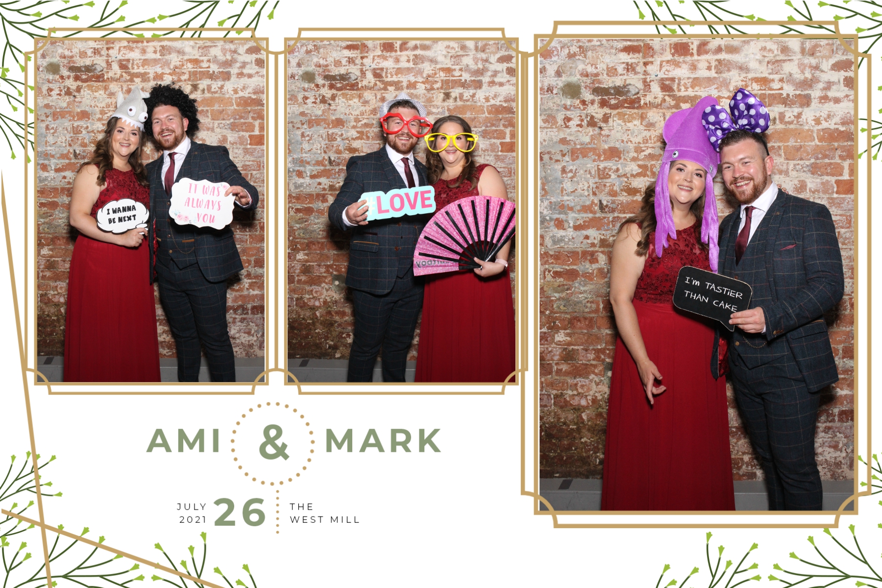 Ami and Mark | View more photos from the event at gallery.blissbooth.co.uk/u/BlissBooth/Ami-and-Mark