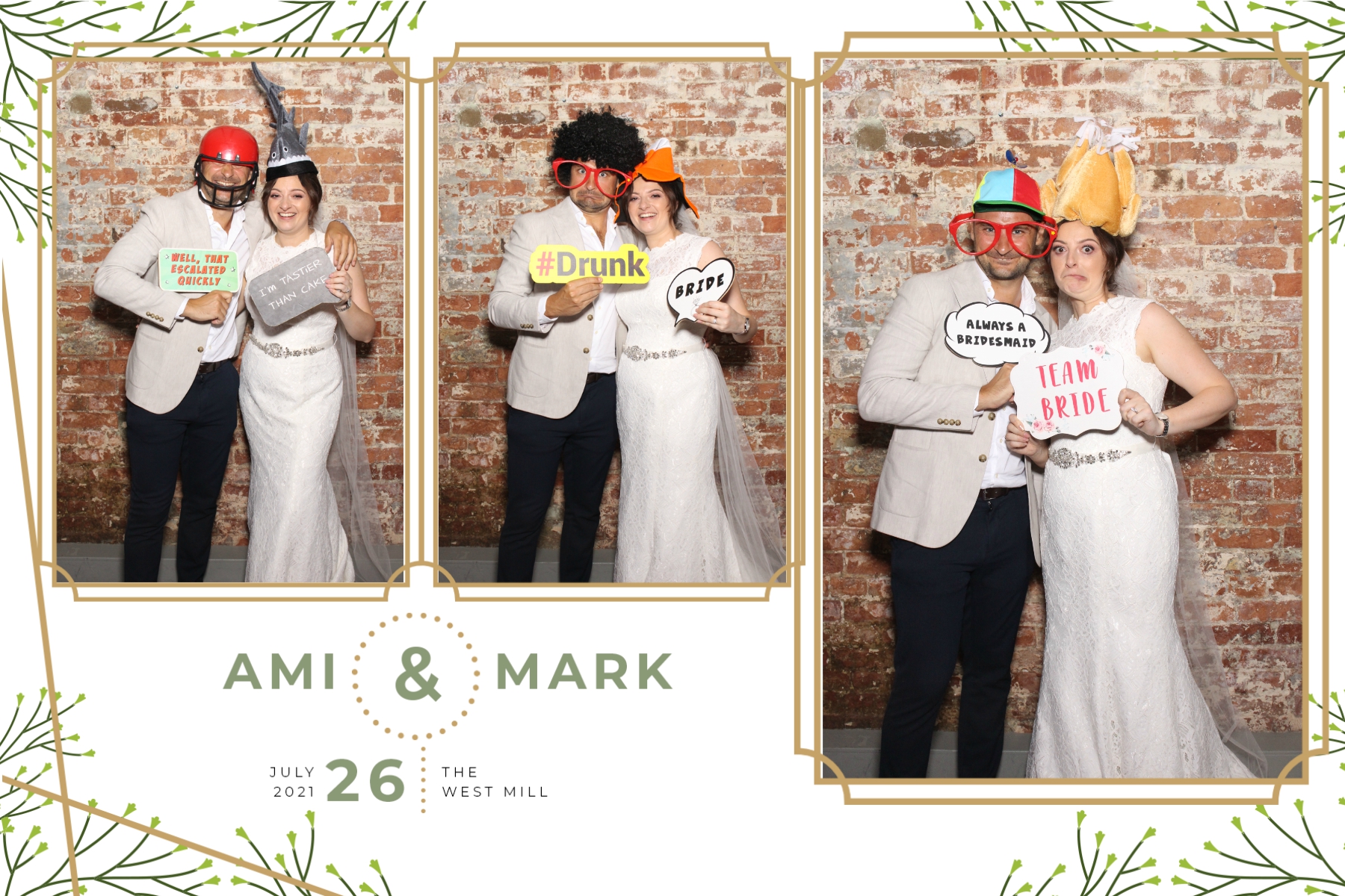 Ami and Mark | View more photos from the event at gallery.blissbooth.co.uk/u/BlissBooth/Ami-and-Mark