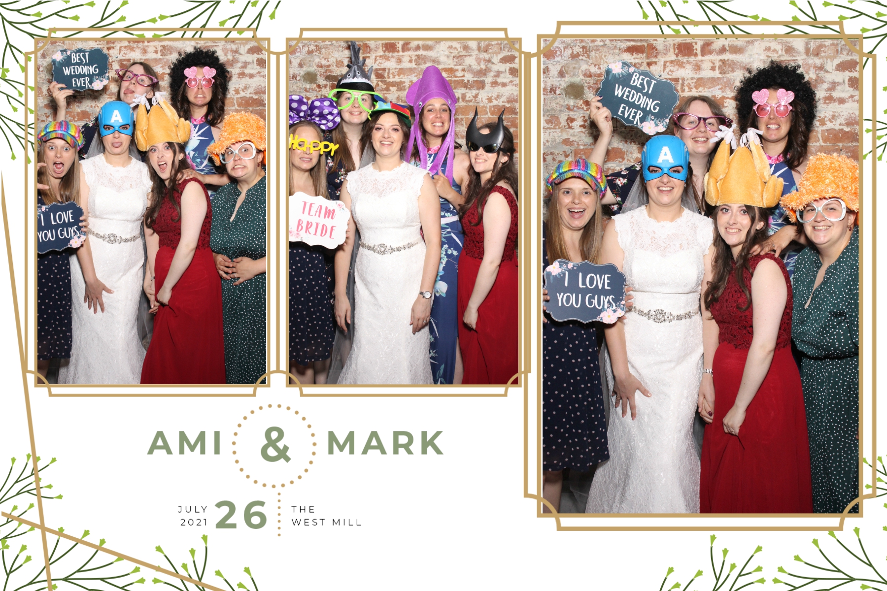 Ami and Mark | View more photos from the event at gallery.blissbooth.co.uk/u/BlissBooth/Ami-and-Mark