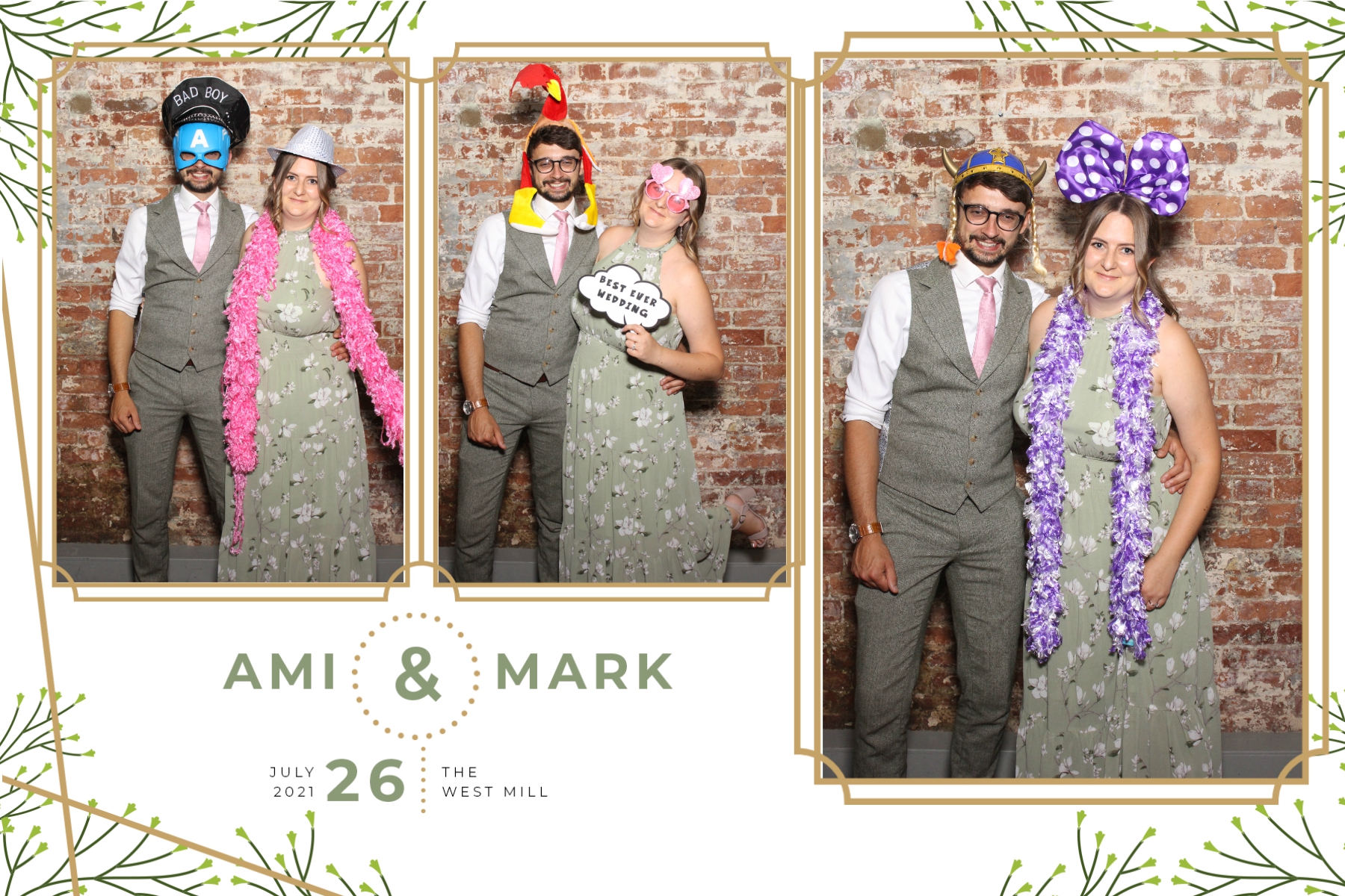 Ami and Mark | View more photos from the event at gallery.blissbooth.co.uk/u/BlissBooth/Ami-and-Mark