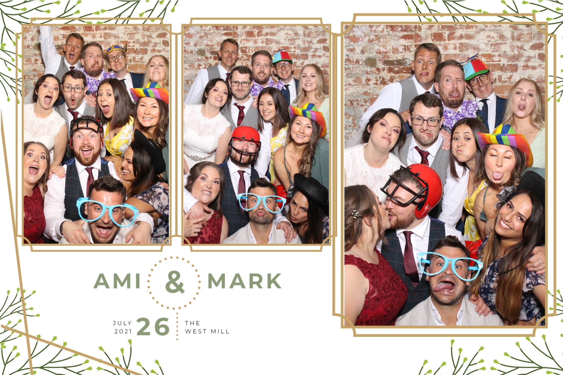 Ami and Mark | View more photos from the event at gallery.blissbooth.co.uk/u/BlissBooth/Ami-and-Mark