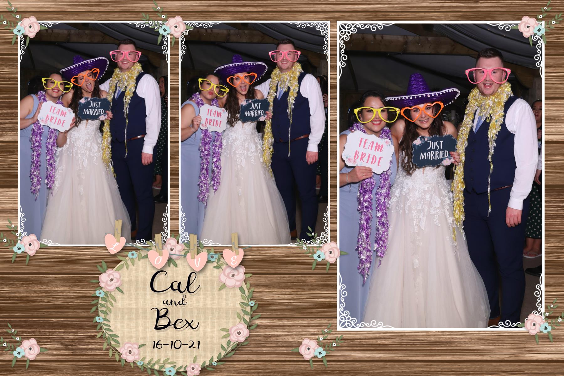 Cal and Bex | View more photos from the event at gallery.blissbooth.co.uk/u/BlissBooth/Cal-and-Bex