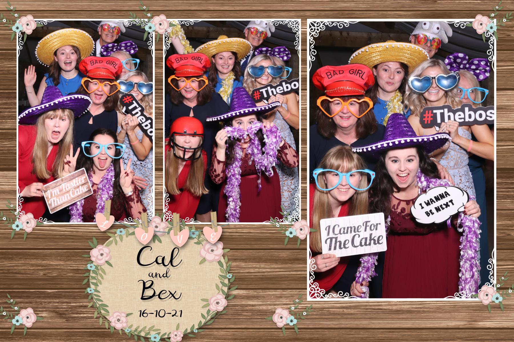 Cal and Bex | View more photos from the event at gallery.blissbooth.co.uk/u/BlissBooth/Cal-and-Bex