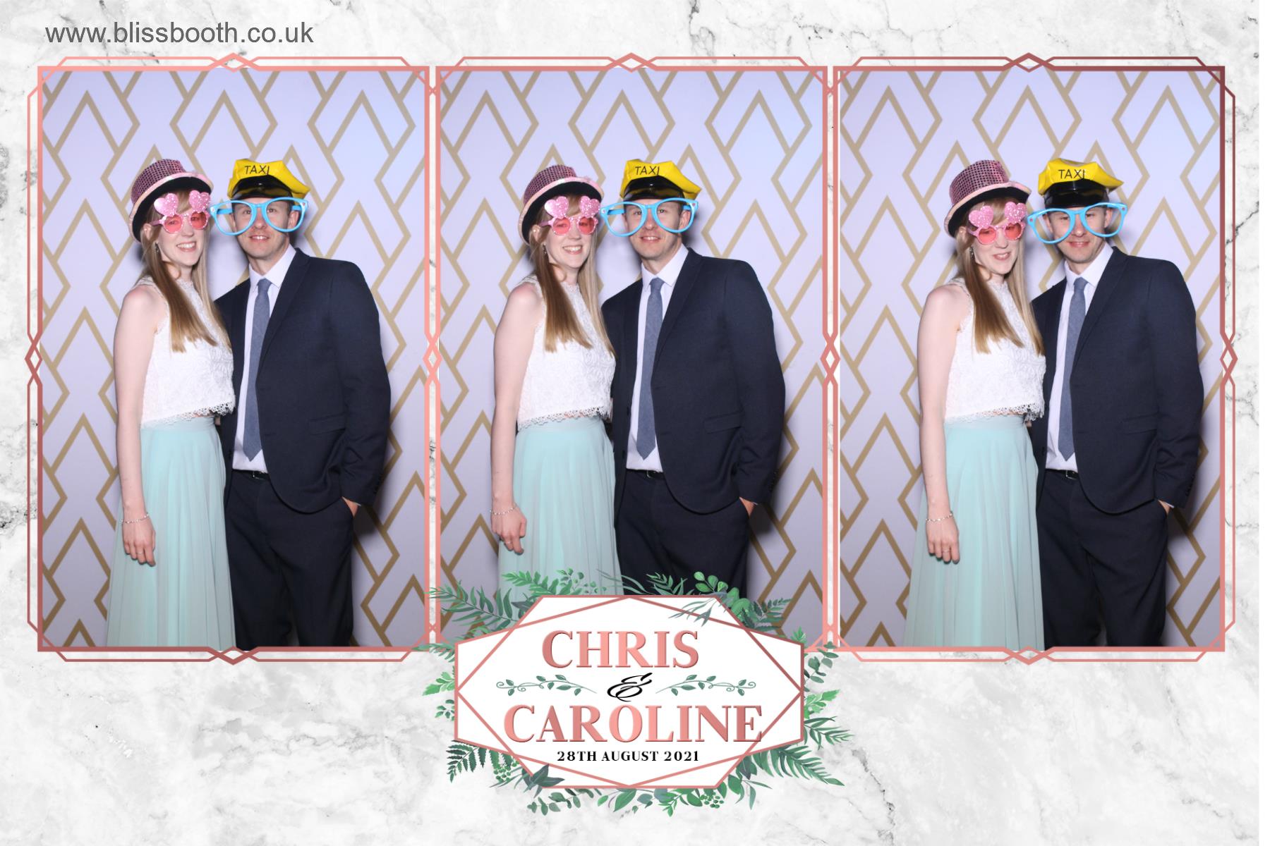 Chris and Caroline | View more photos from the event at gallery.blissbooth.co.uk/u/BlissBooth/Chris-and-Caroline