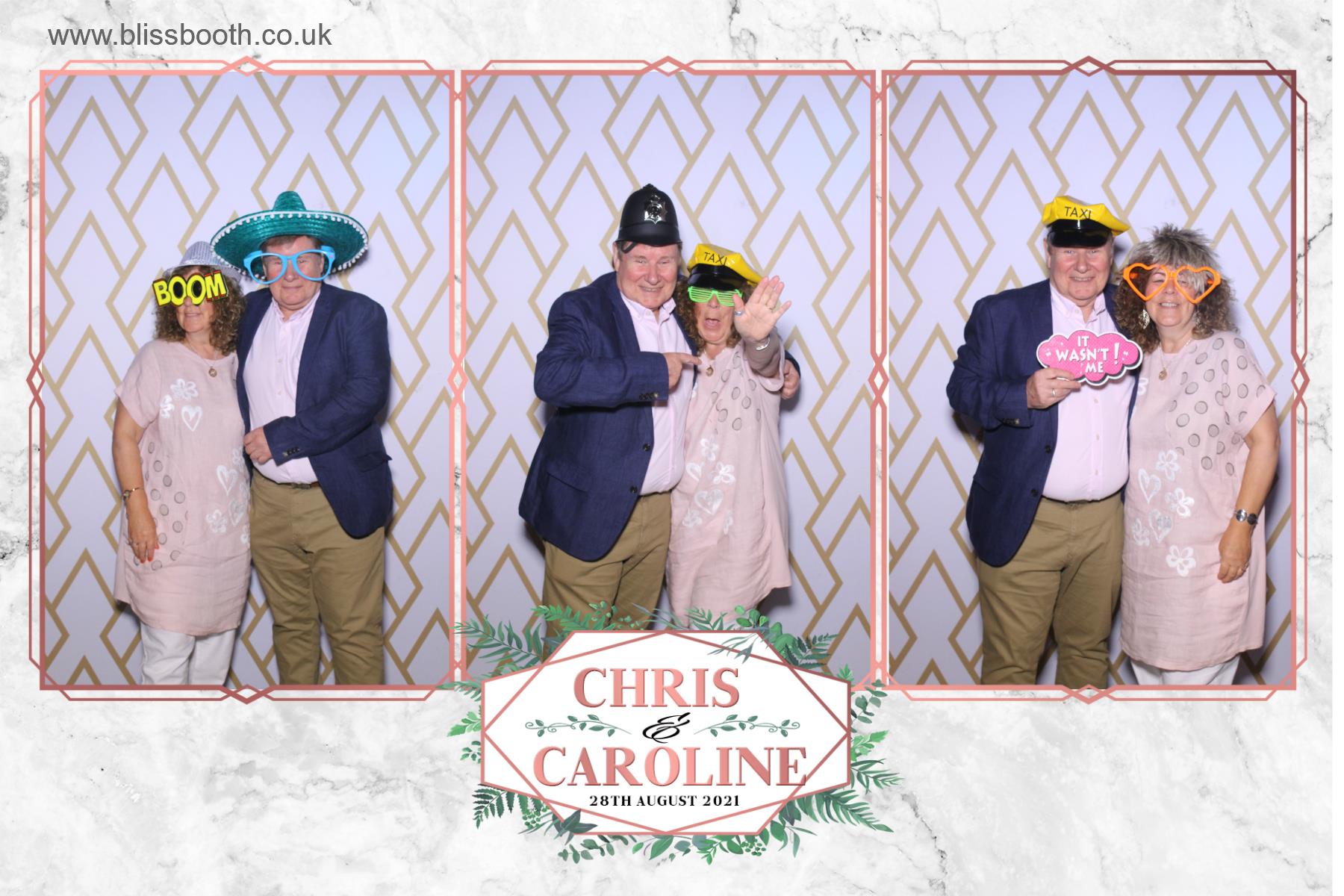 Chris and Caroline | View more photos from the event at gallery.blissbooth.co.uk/u/BlissBooth/Chris-and-Caroline