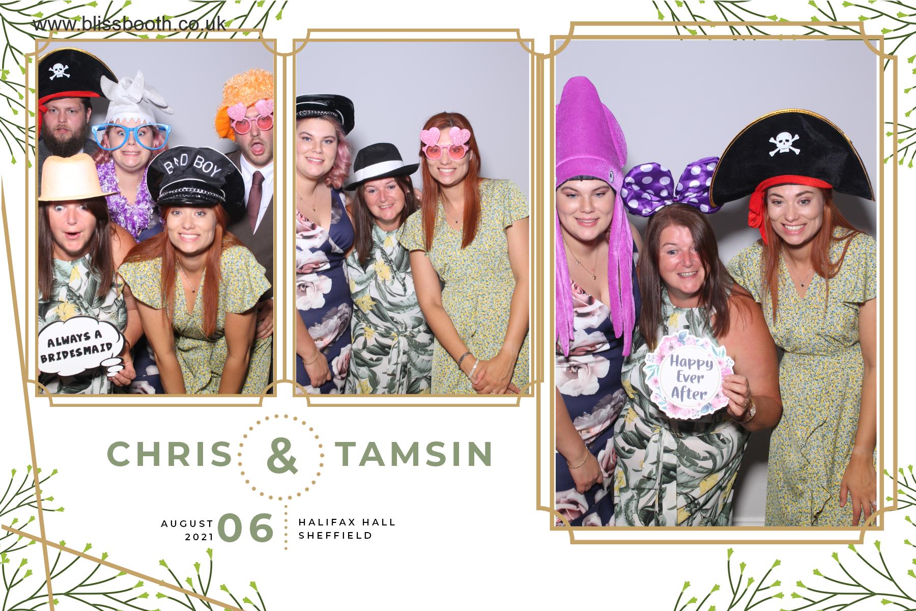 Chris and Tamsin | View more photos from the event at gallery.blissbooth.co.uk/u/BlissBooth/Chris-and-Tamsin