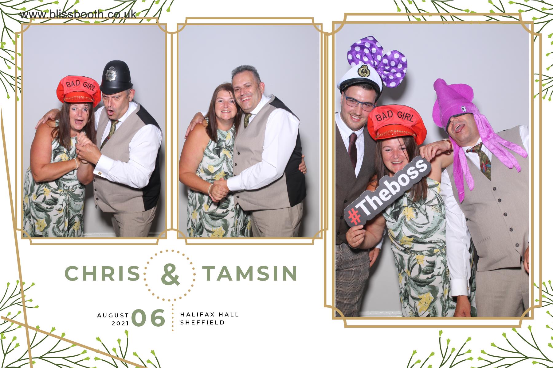 Chris and Tamsin | View more photos from the event at gallery.blissbooth.co.uk/u/BlissBooth/Chris-and-Tamsin