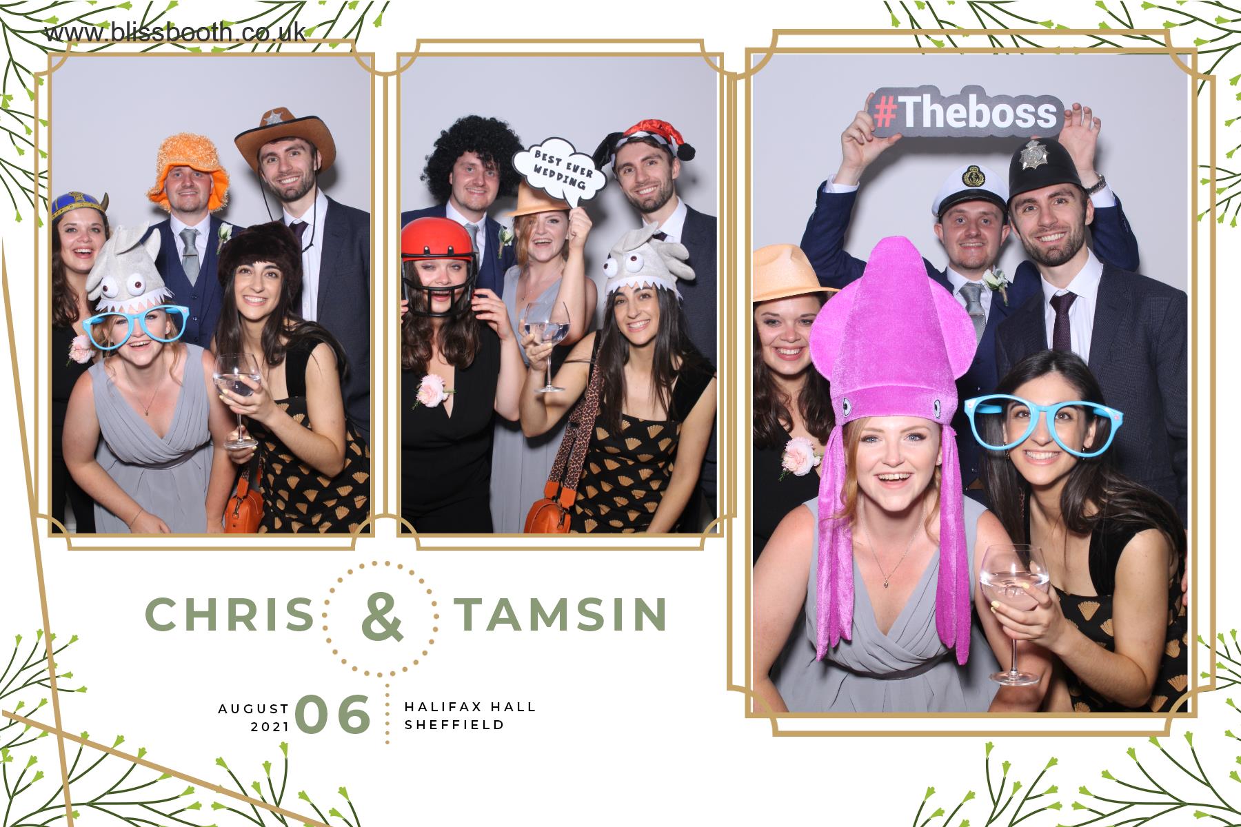 Chris and Tamsin | View more photos from the event at gallery.blissbooth.co.uk/u/BlissBooth/Chris-and-Tamsin