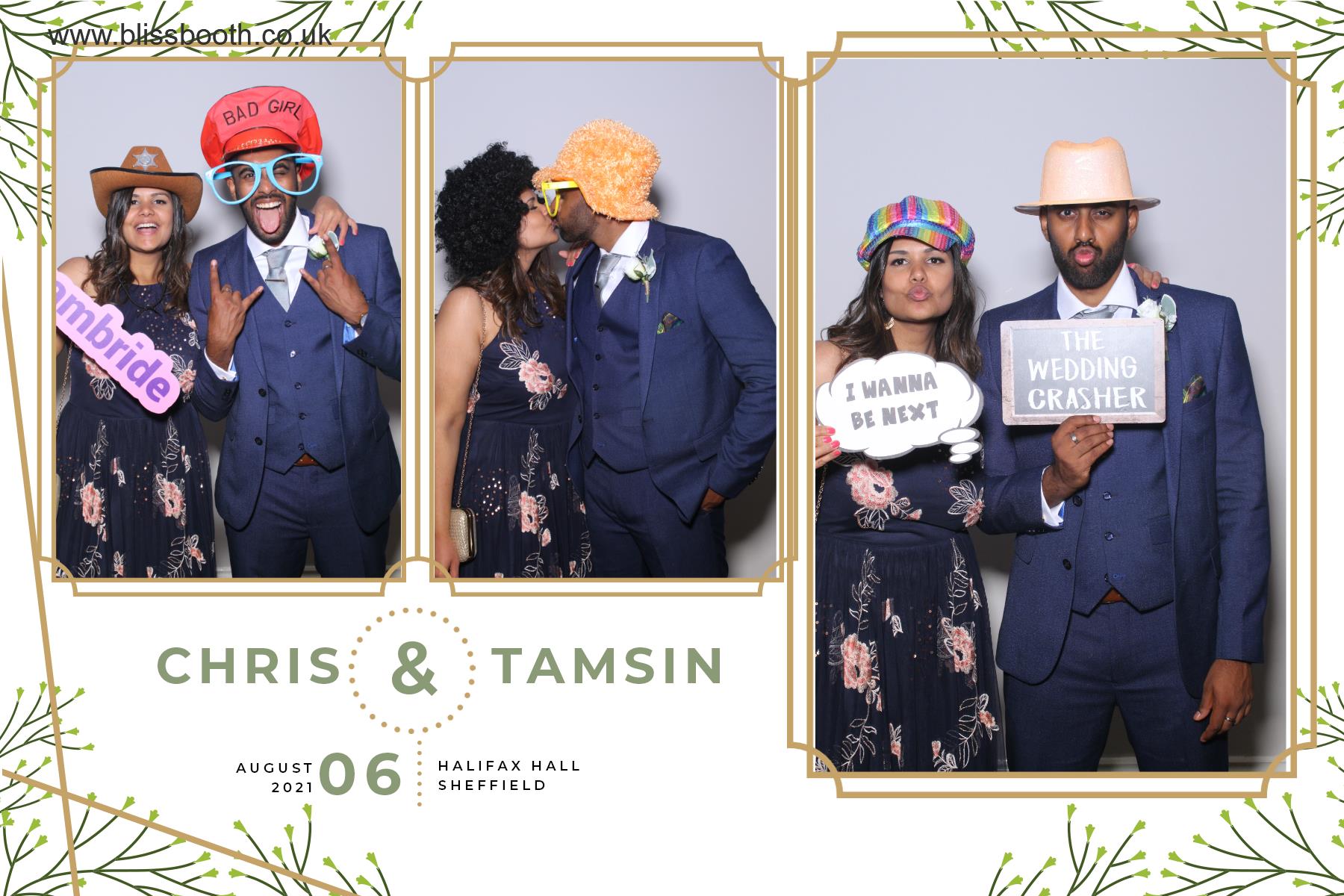 Chris and Tamsin | View more photos from the event at gallery.blissbooth.co.uk/u/BlissBooth/Chris-and-Tamsin