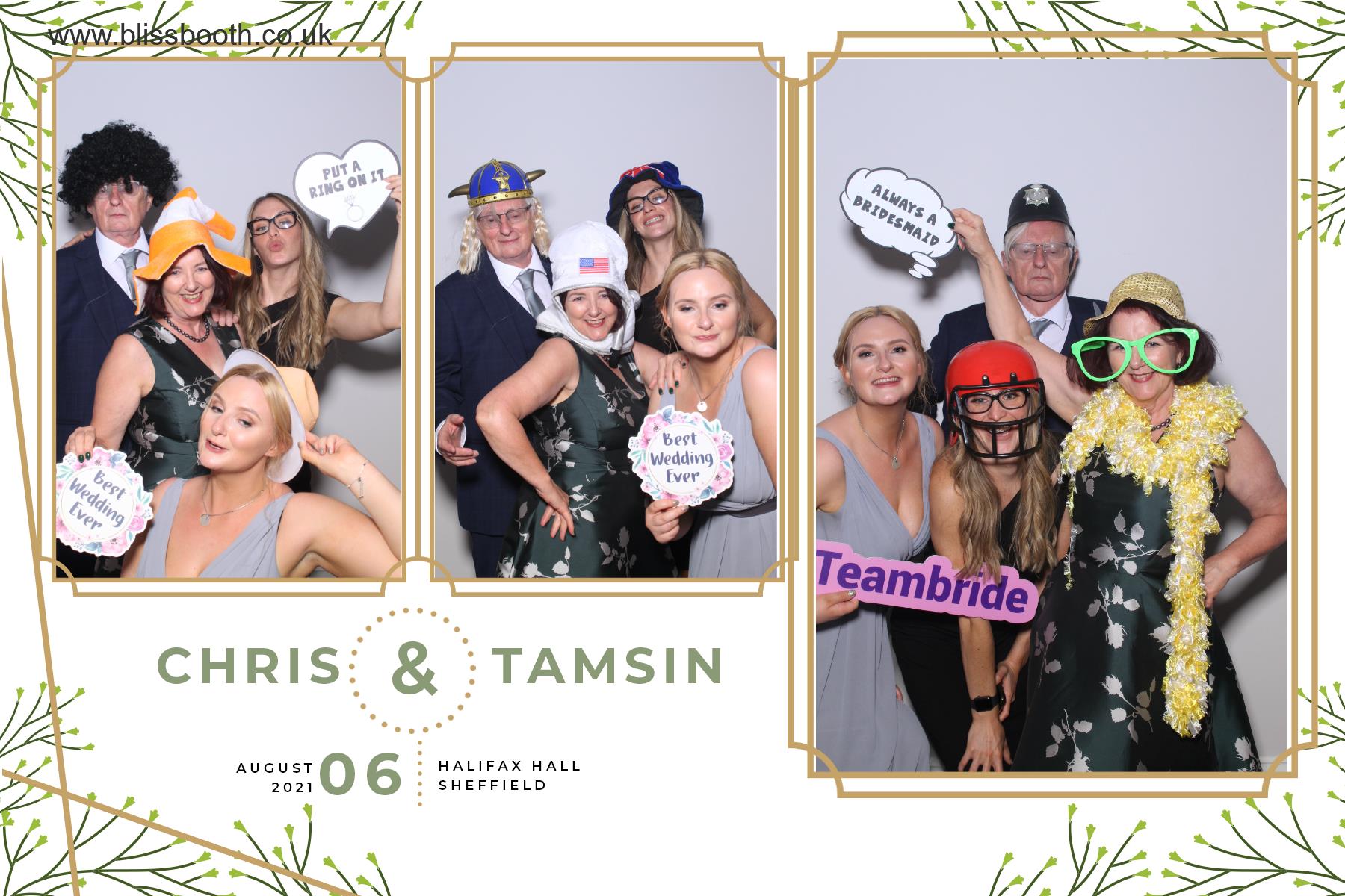 Chris and Tamsin | View more photos from the event at gallery.blissbooth.co.uk/u/BlissBooth/Chris-and-Tamsin